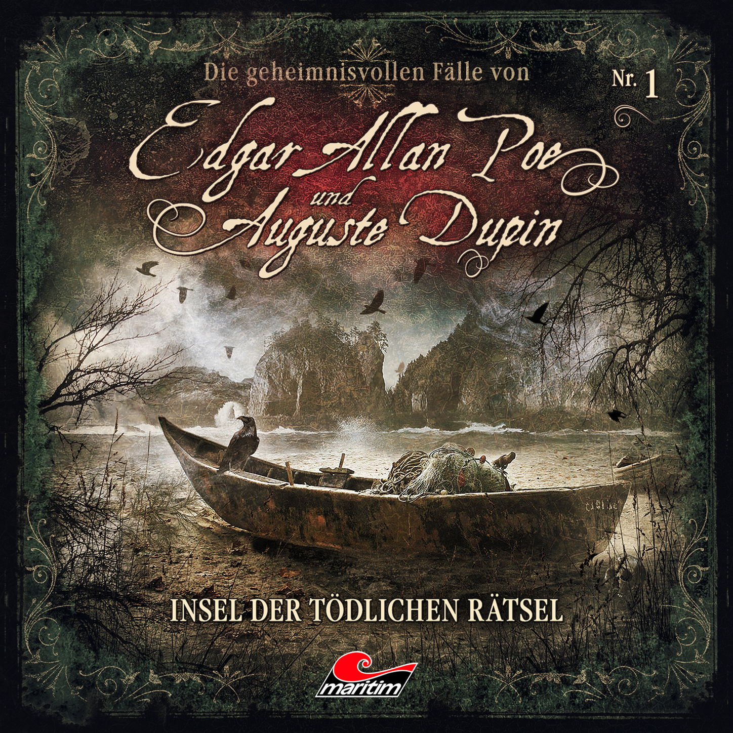 Обложка книги «Edgar Allan Poe & Auguste Dupin, Folge 1: Insel der tödlichen Rätsel»