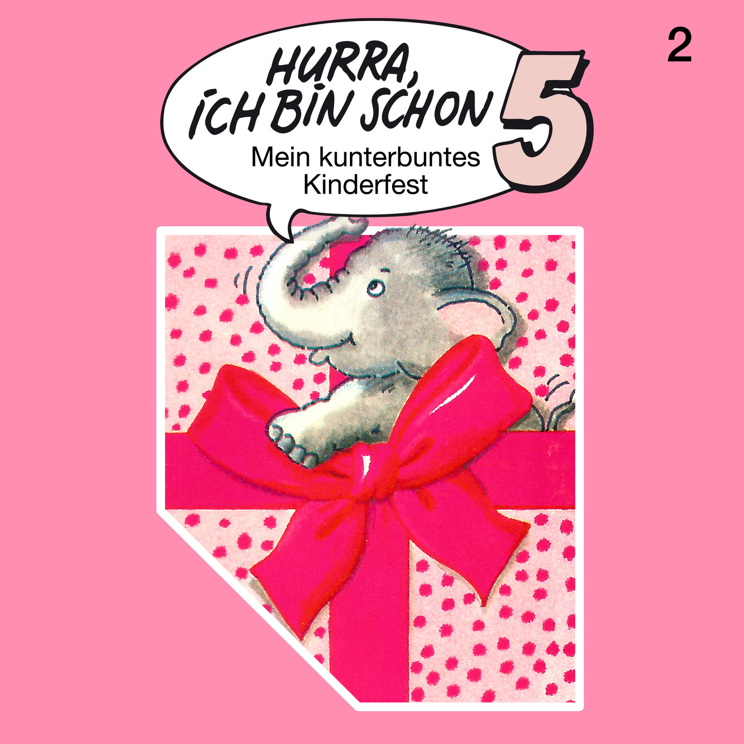 Обложка книги «Hurra, ich bin schon ..., Folge 2: Hurra, ich bin schon 5»