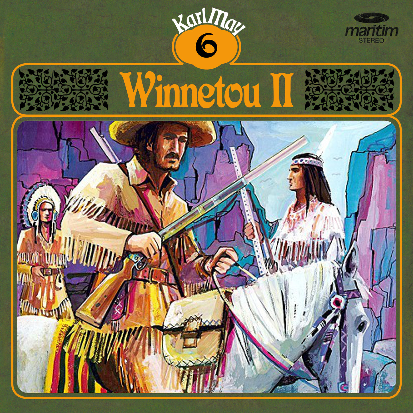 Обложка книги «Karl May, Grüne Serie, Folge 6: Winnetou II»