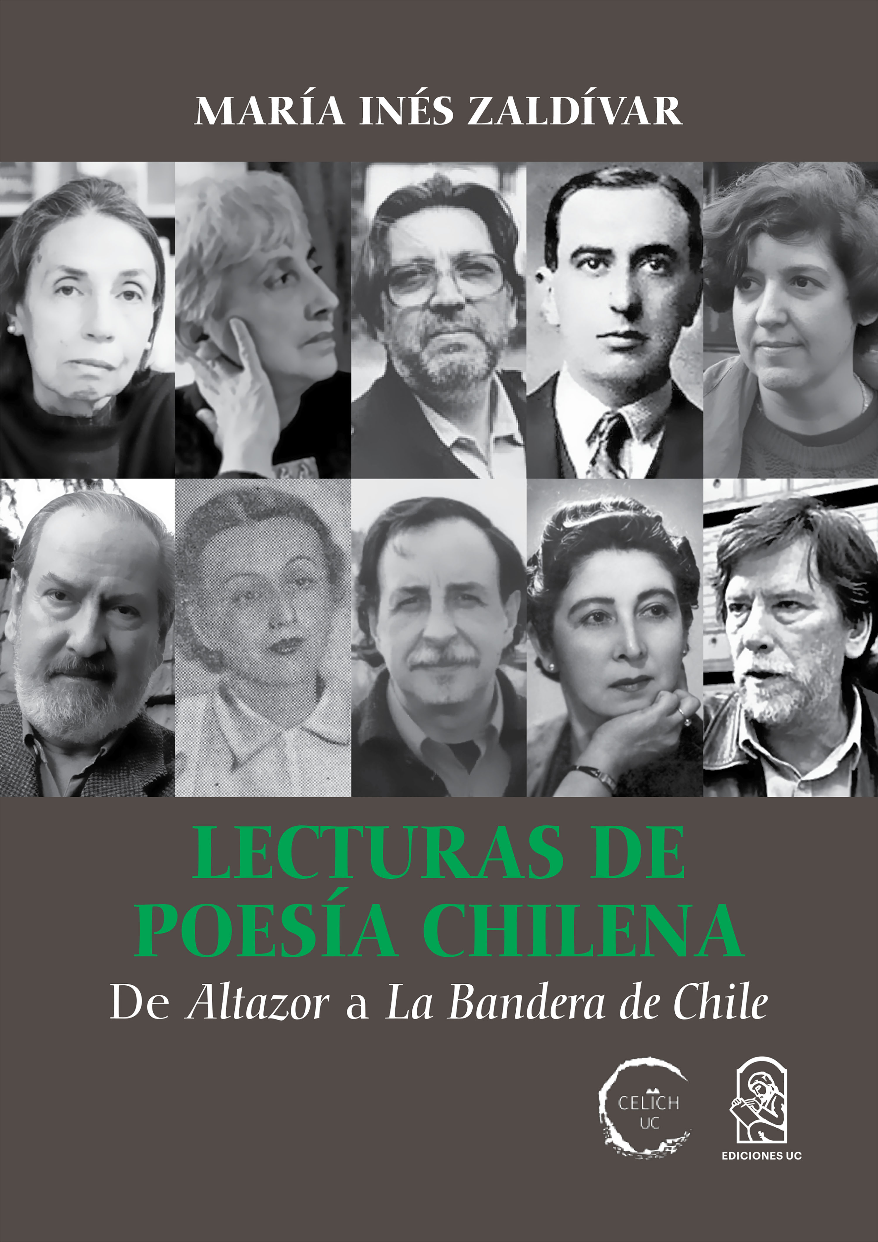 Обложка книги «Lecturas de poesía chilena»
