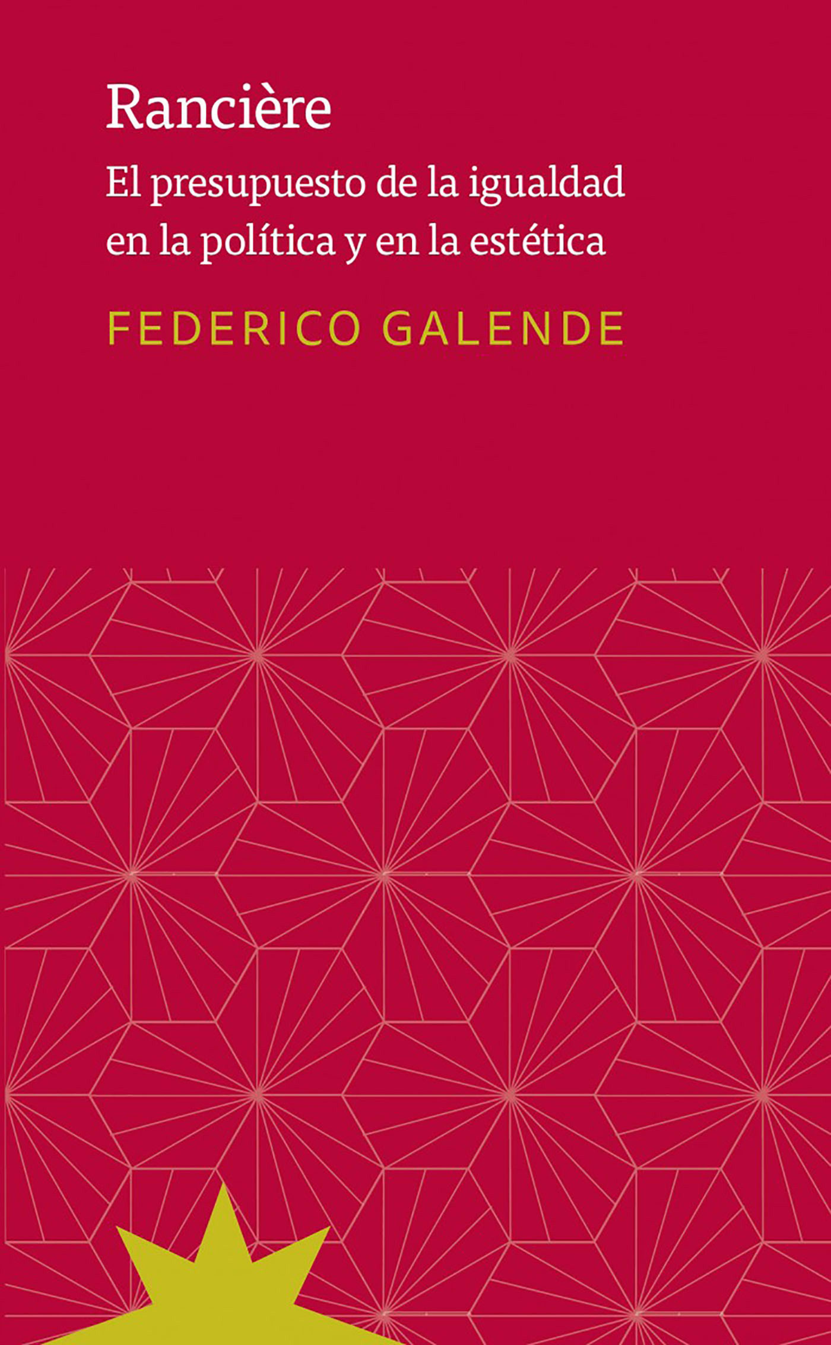 Обложка книги «Rancière»