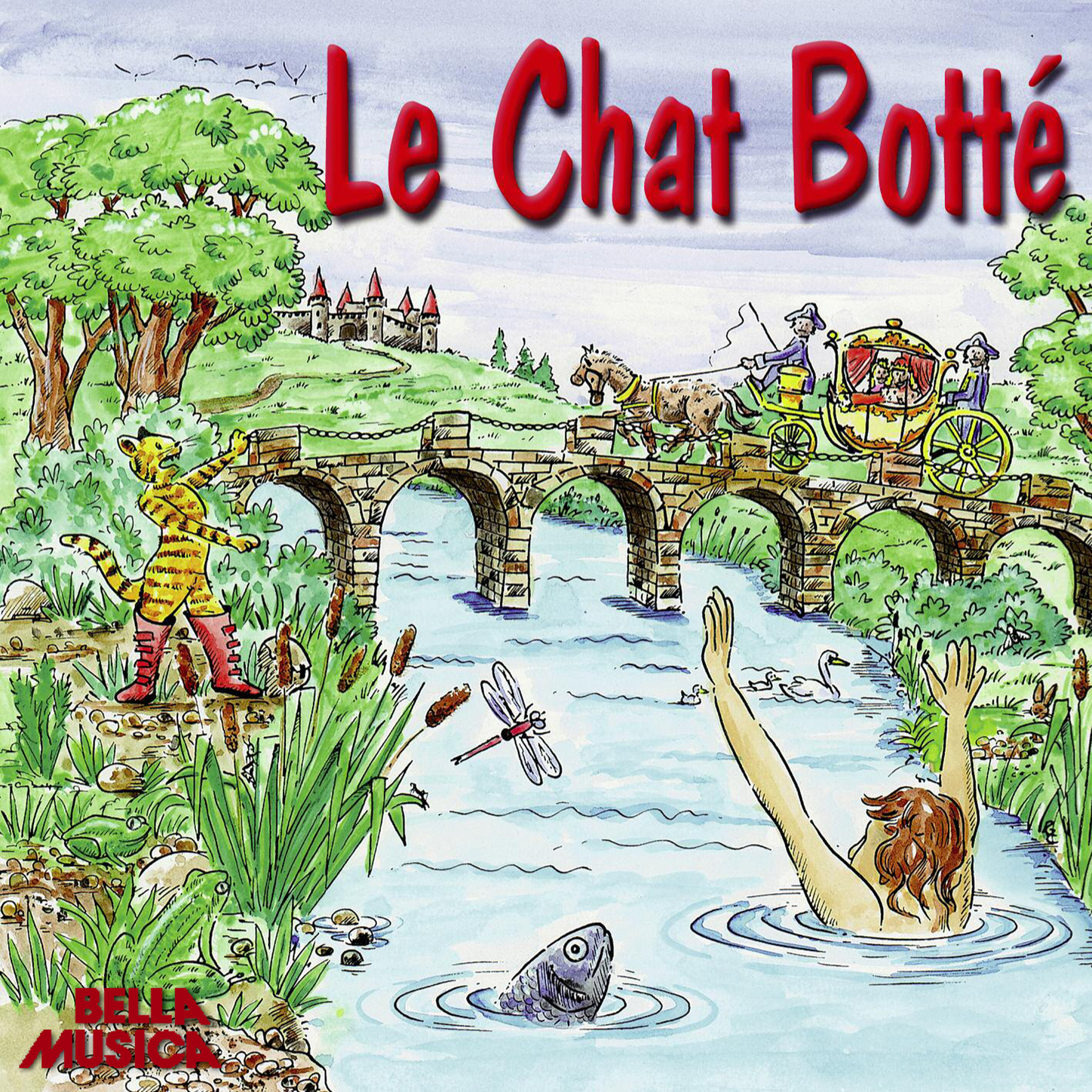 Обложка книги «Le Chat Botté»