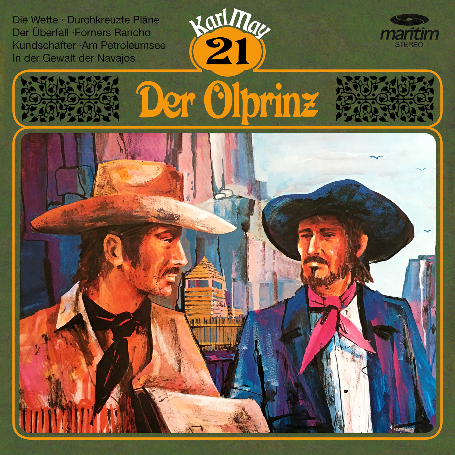 Обложка книги «Karl May, Grüne Serie, Folge 21: Der Ölprinz»