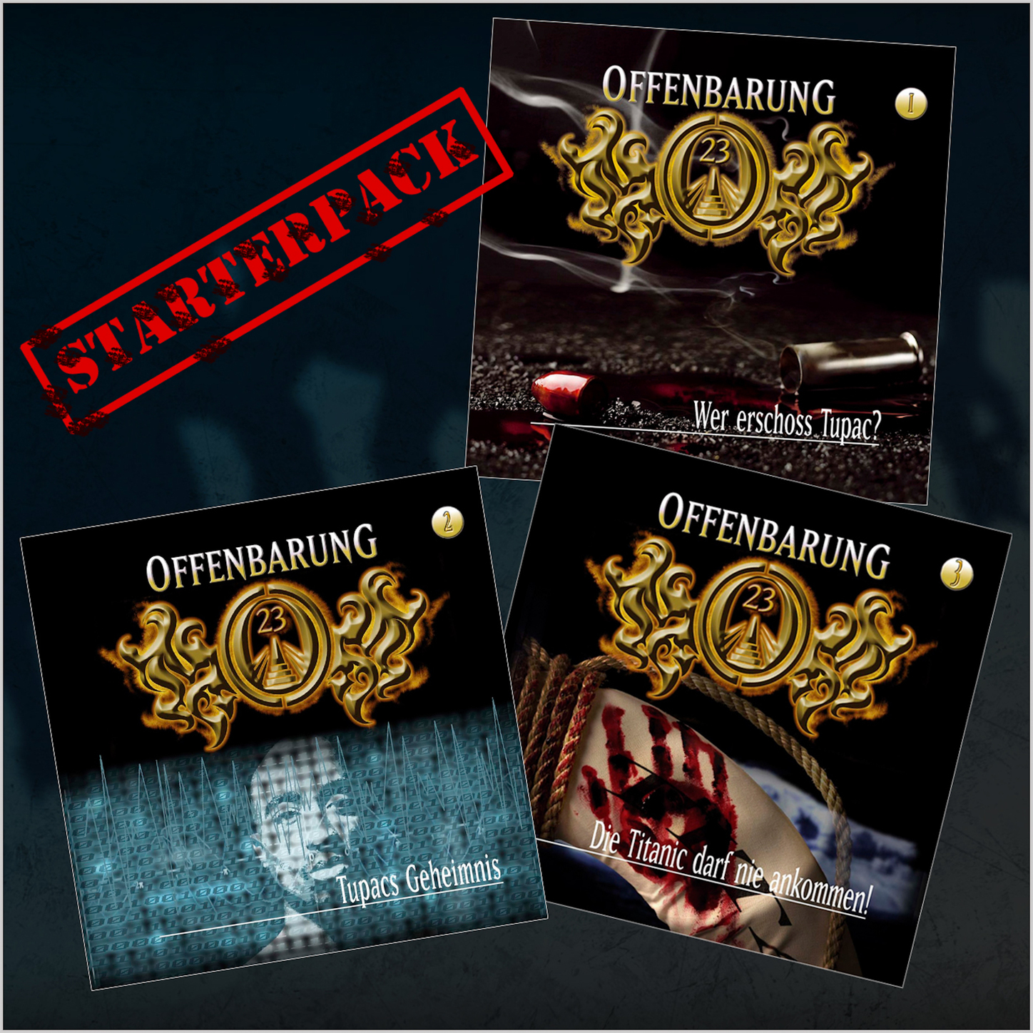 Обложка книги «Offenbarung 23 "Starterpack" - Folgen 1-3»