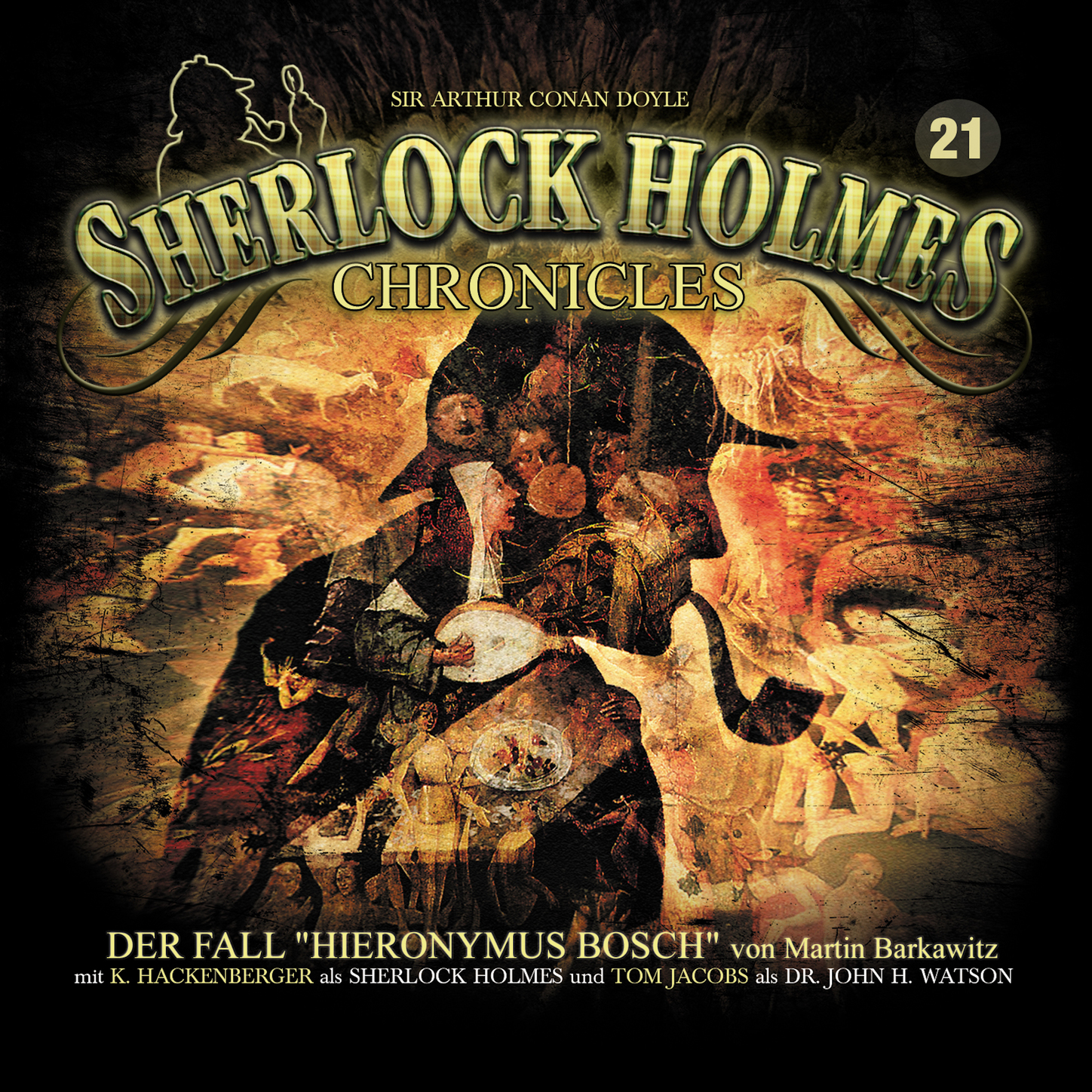 Обложка книги «Sherlock Holmes Chronicles, Folge 21: Der Fall "Hieronymus Bosch"»