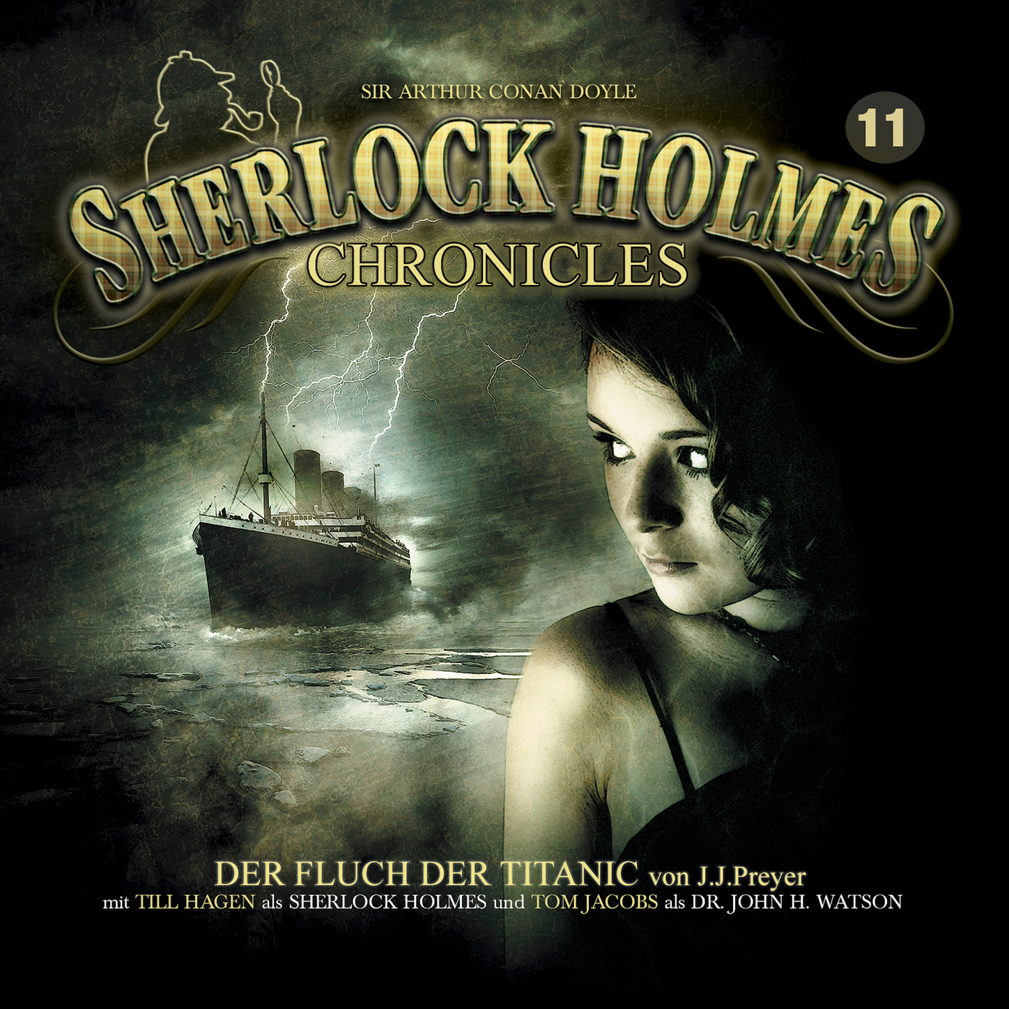 Обложка книги «Sherlock Holmes Chronicles, Folge 11: Der Fluch der Titanic»