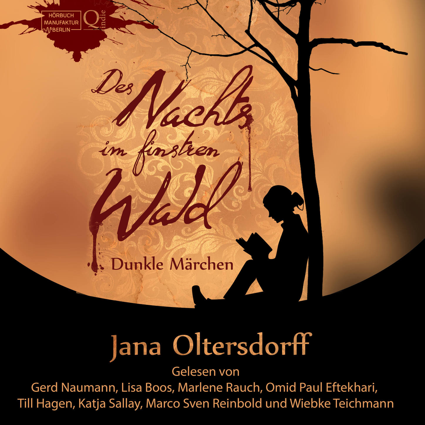 Обложка книги «Des Nachts im finstren Wald - Dunkle Märchen (Ungekürzt)»