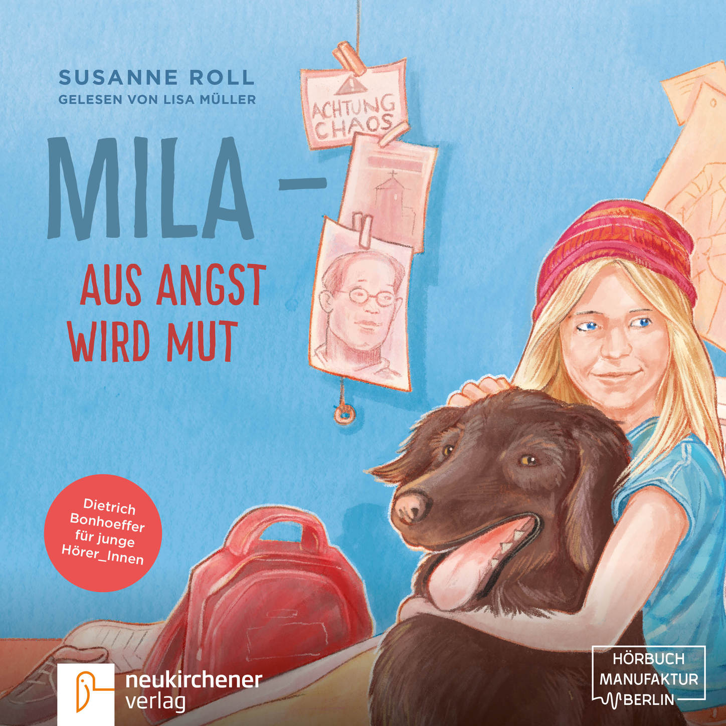 Обложка книги «Mila aus Angst wird Mut - Dietrich Bonhoeffer für junge Leser_Innen»
