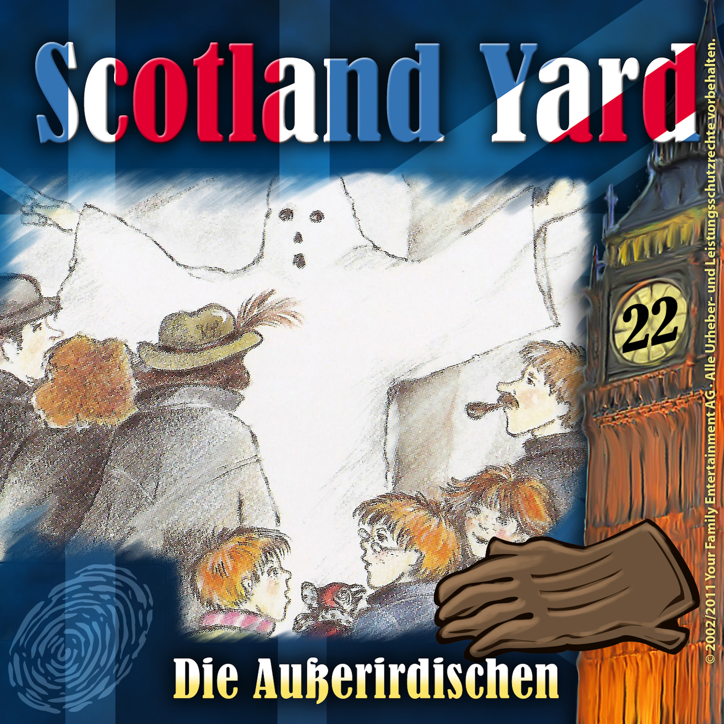 Обложка книги «Scotland Yard, Folge 22: Die Außerirdischen»