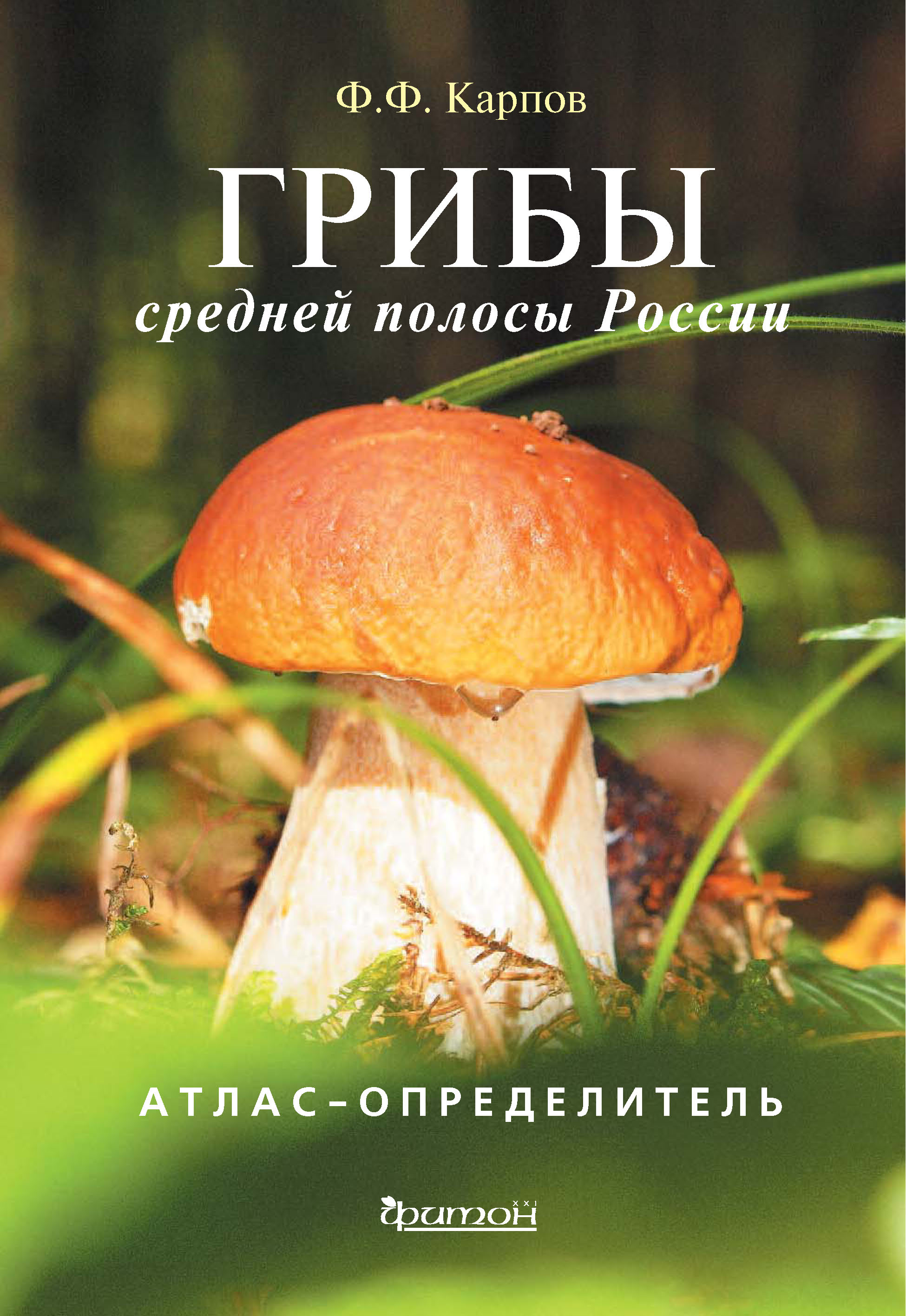 Обложка книги «Грибы средней полосы России»
