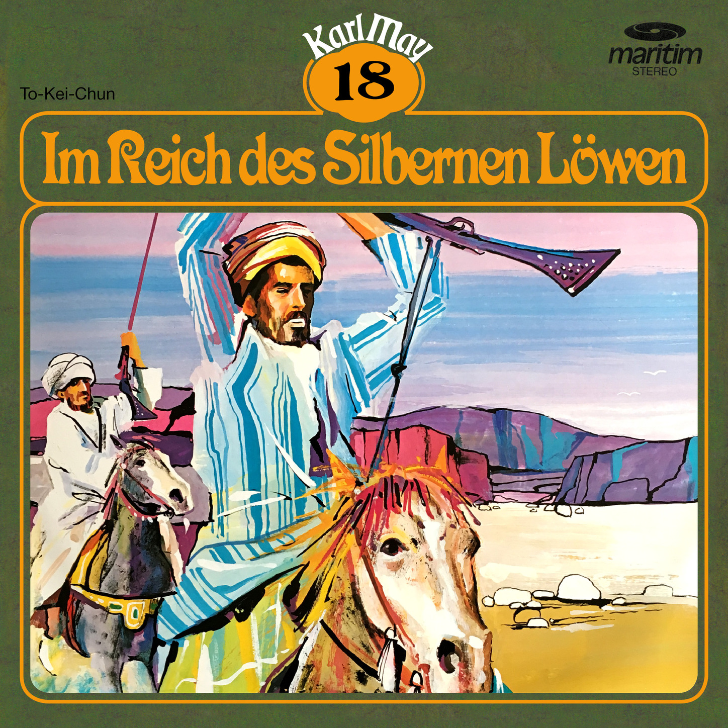 Обложка книги «Karl May, Grüne Serie, Folge 18: Im Reich des Silbernen Löwen»
