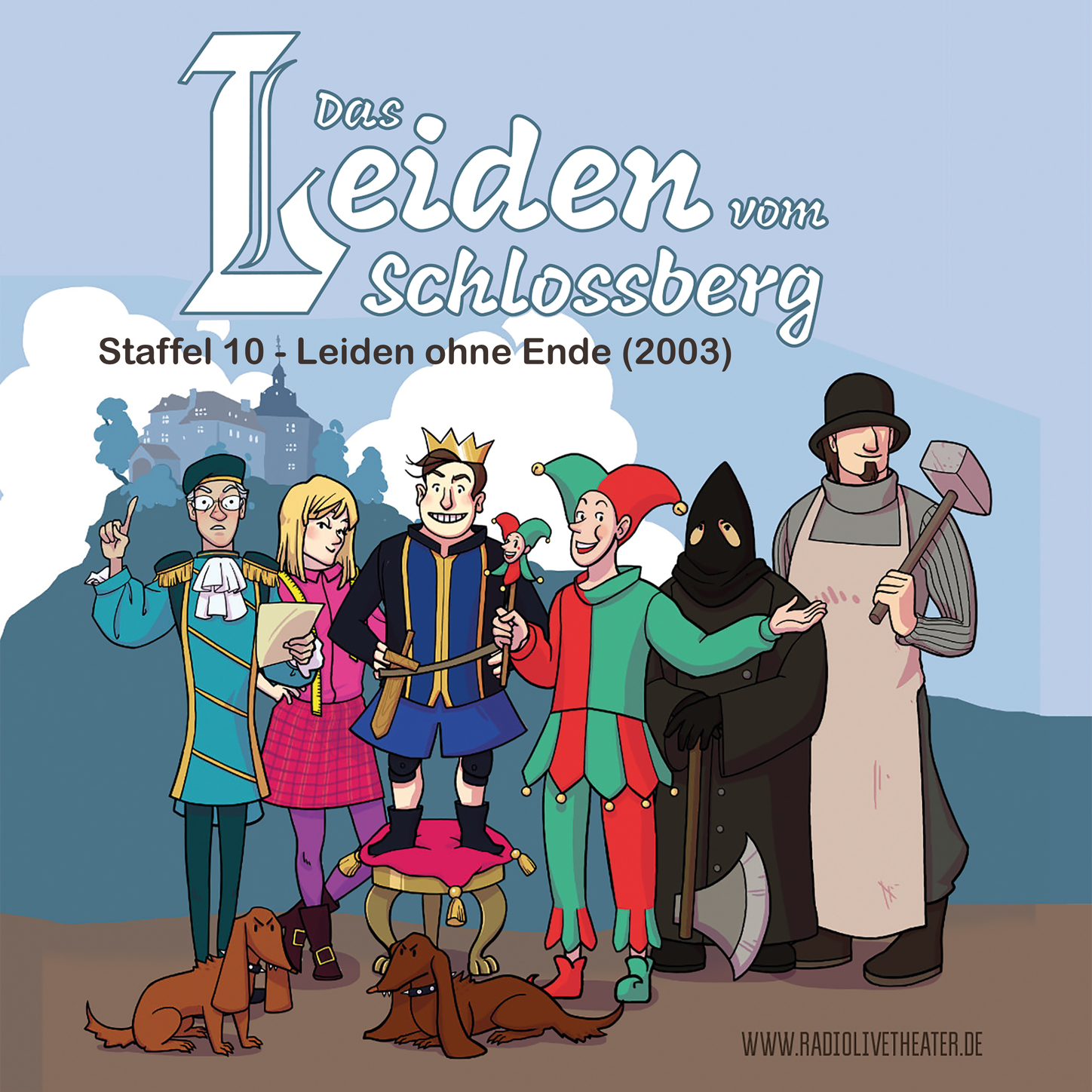 Обложка книги «Das Leiden vom Schlossberg, Staffel 10: Leiden ohne Ende (2003), Folge 271-301 + Bonustracks»