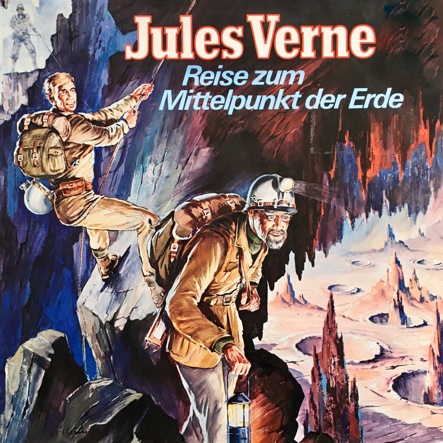 Обложка книги «Jules Verne, Reise zum Mittelpunkt der Erde»