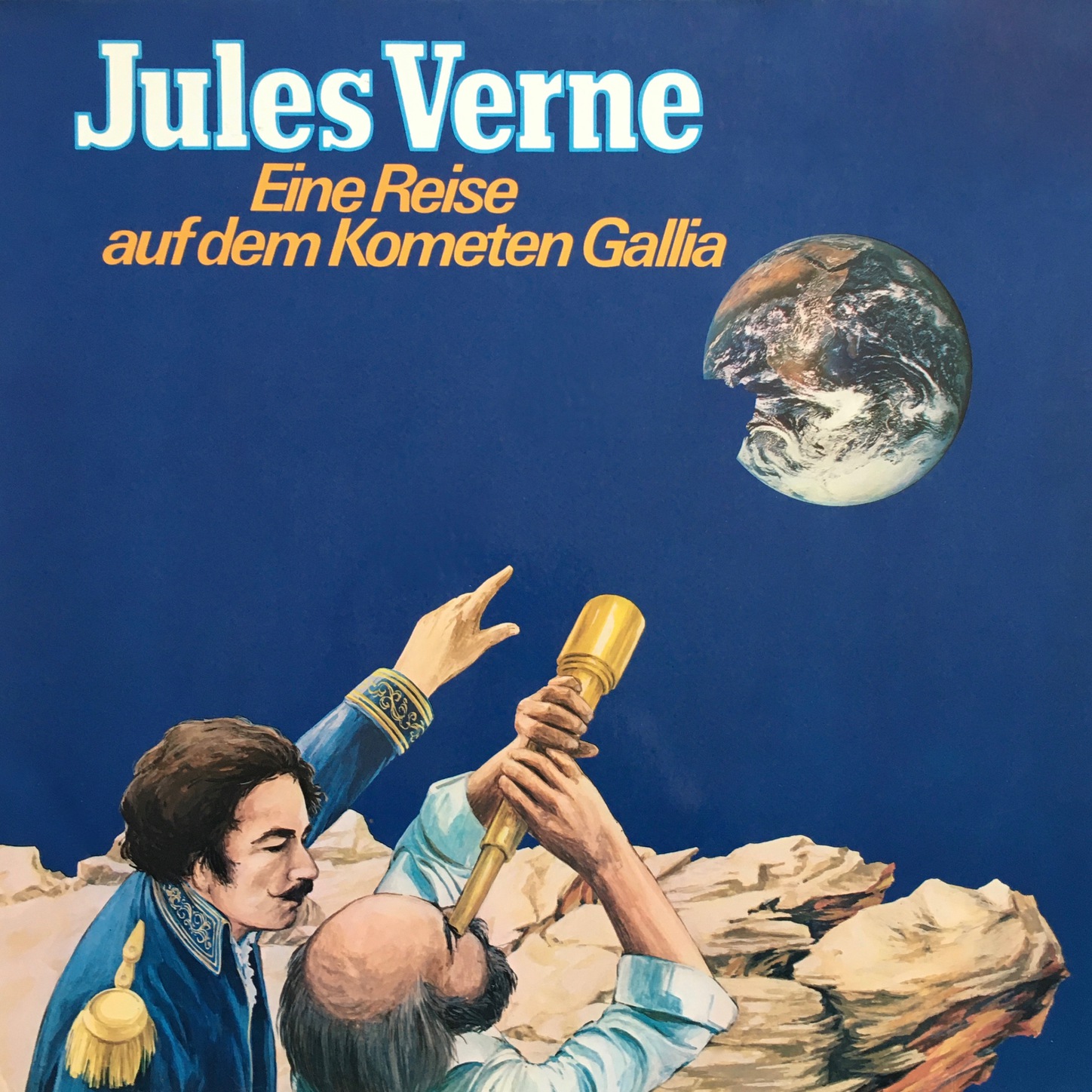 Обложка книги «Jules Verne, Eine Reise auf dem Kometen Gallia»