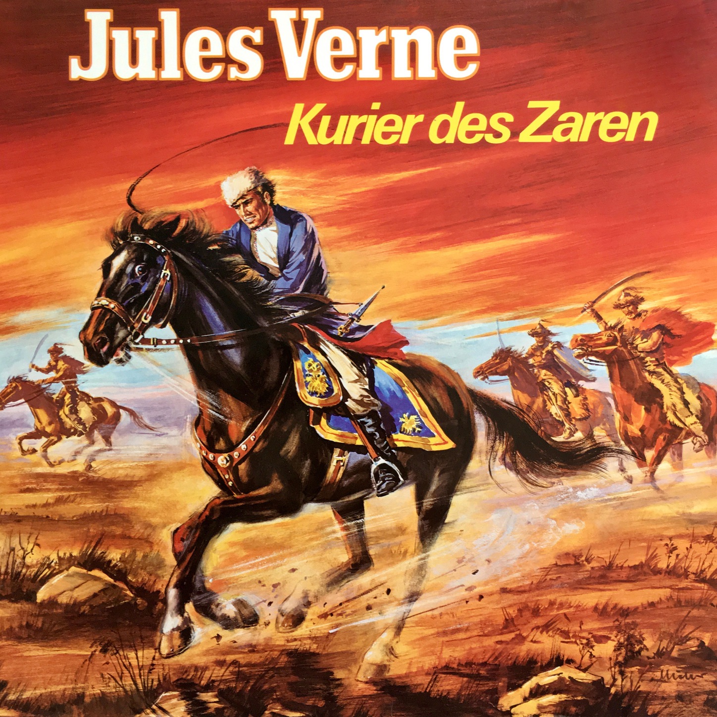 Обложка книги «Jules Verne, Kurier des Zaren»