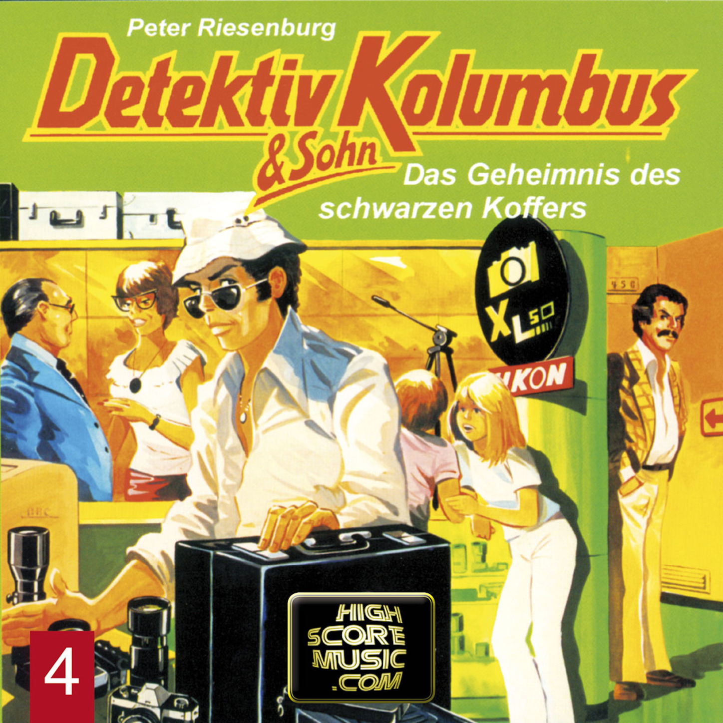 Обложка книги «Detektiv Kolumbus & Sohn, Folge 4: Das Geheimnis des schwarzen Koffers»