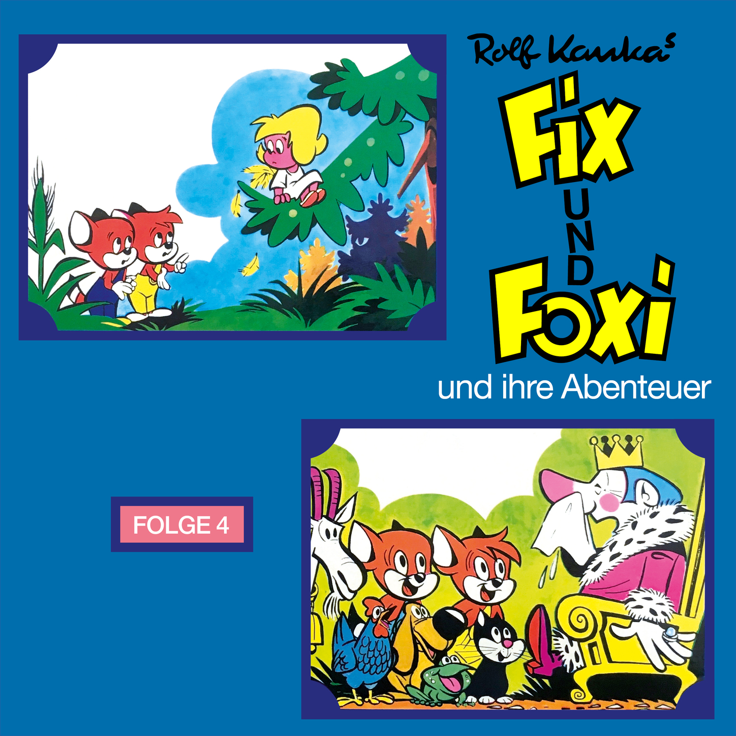 Обложка книги «Fix und Foxi, Fix und Foxi und ihre Abenteuer, Folge 4»