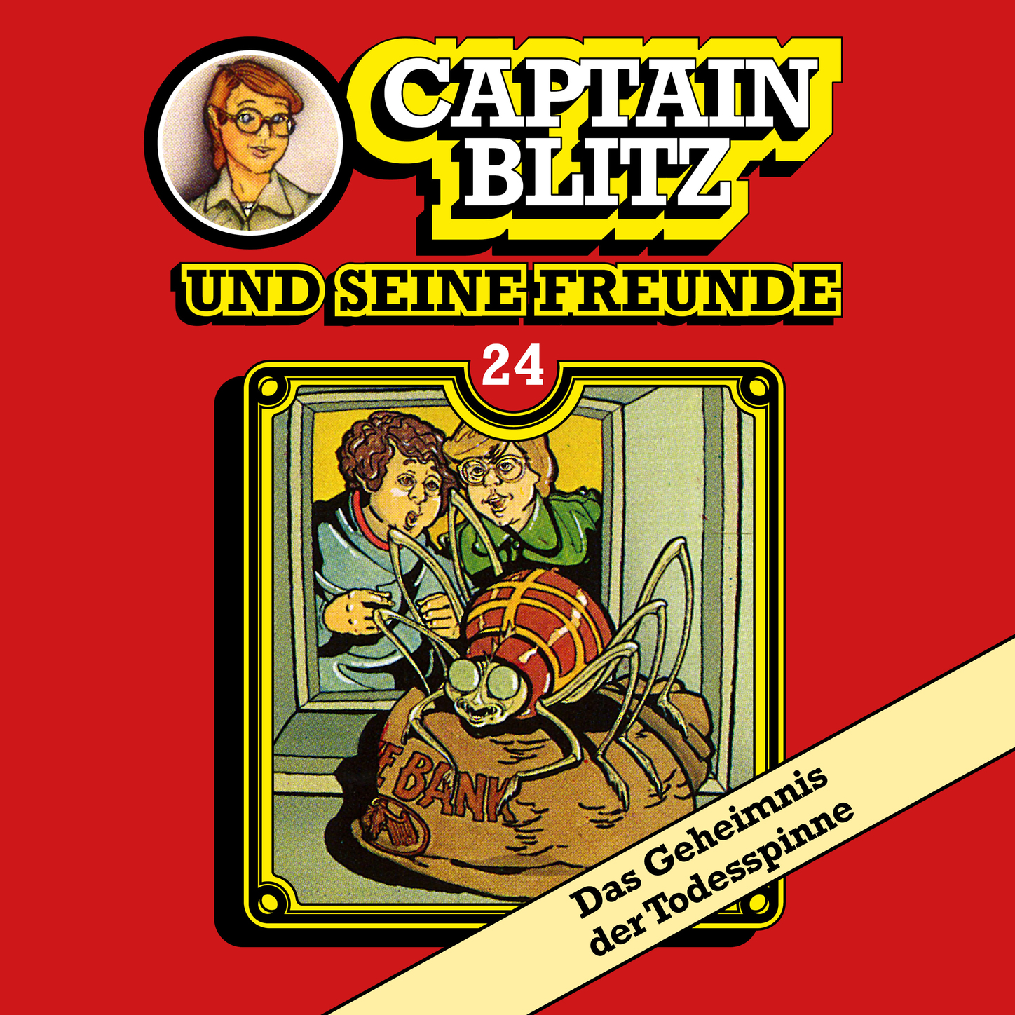 Обложка книги «Captain Blitz und seine Freunde, Folge 24: Das Geheimnis der Todesspinne»
