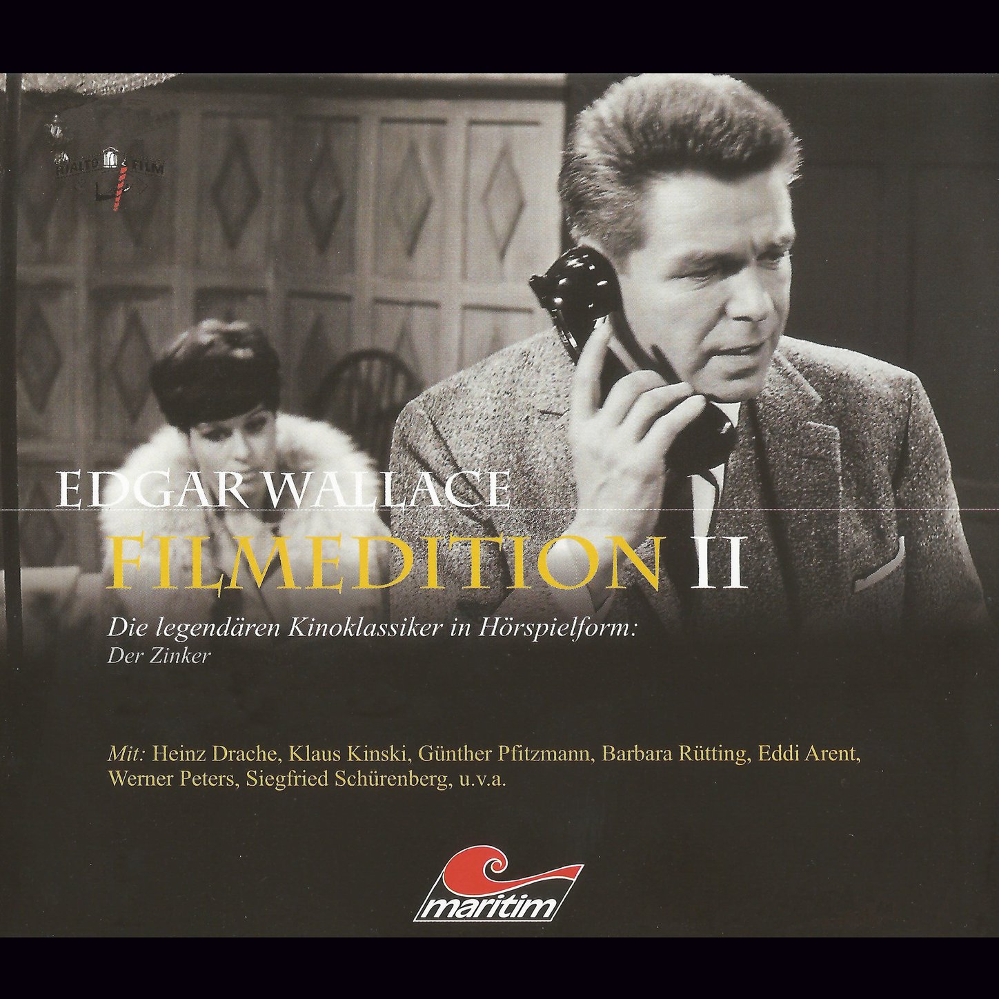Обложка книги «Edgar Wallace - Filmedition, Folge 4: Der Zinker»