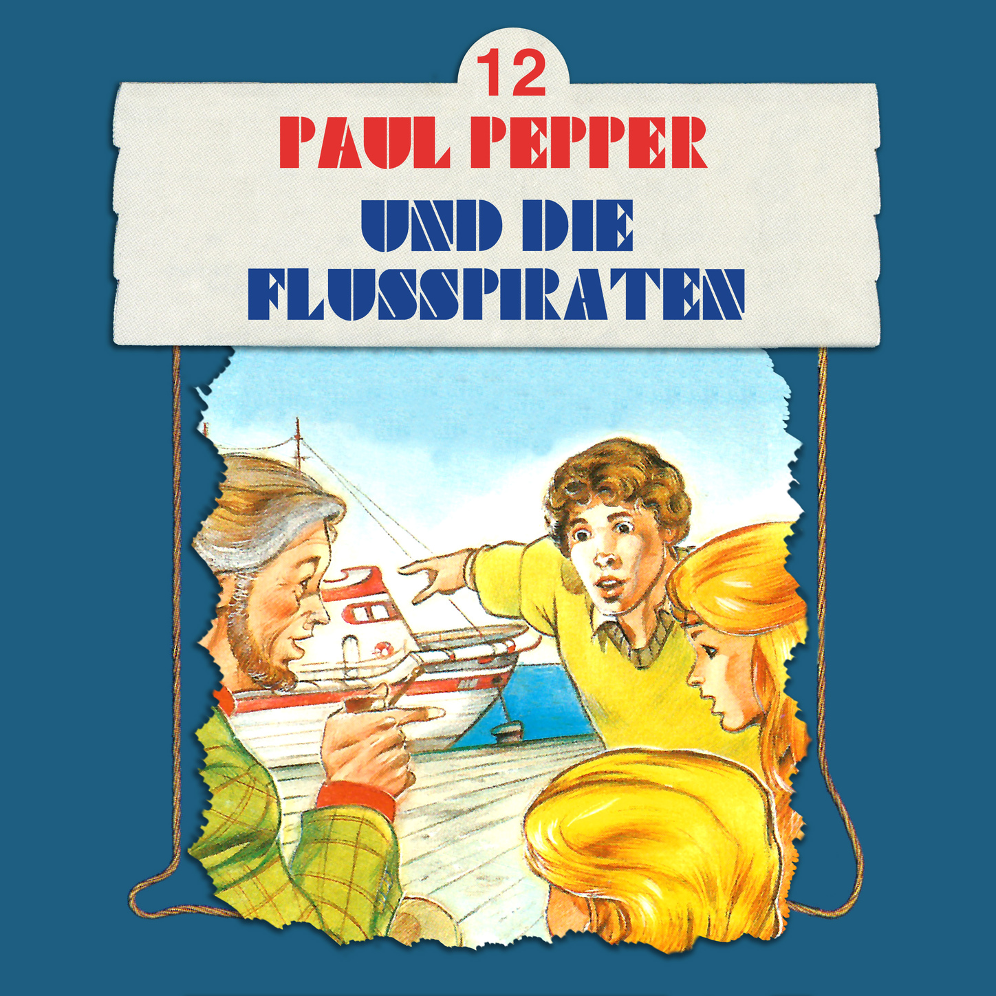 Обложка книги «Paul Pepper, Folge 12: Paul Pepper und die Flusspiraten»