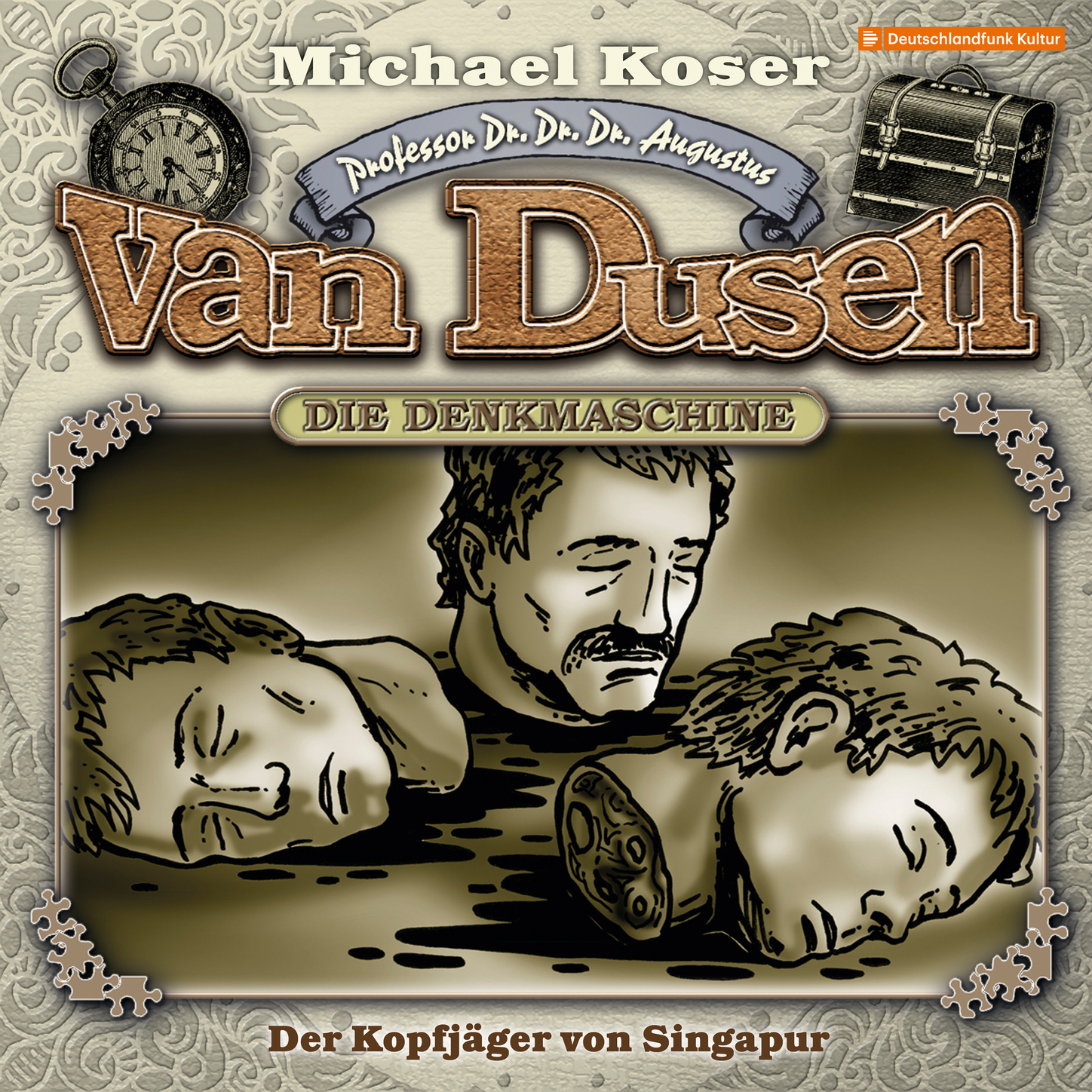 Обложка книги «Professor van Dusen, Folge 21: Der Kopfjäger von Singapur»