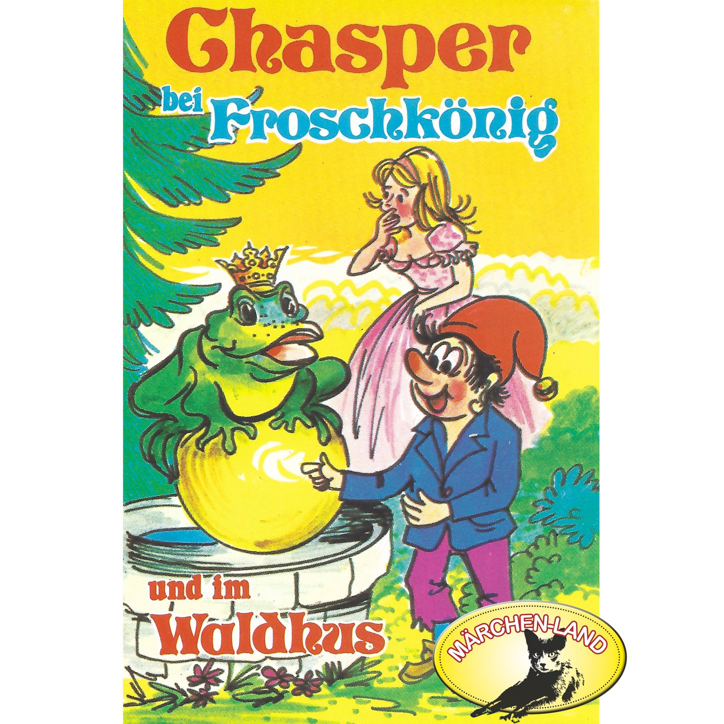 Обложка книги «Chasper - Märli nach Gebr. Grimm in Schwizer Dütsch, Chasper bei Froschkönig und im Waldhus»
