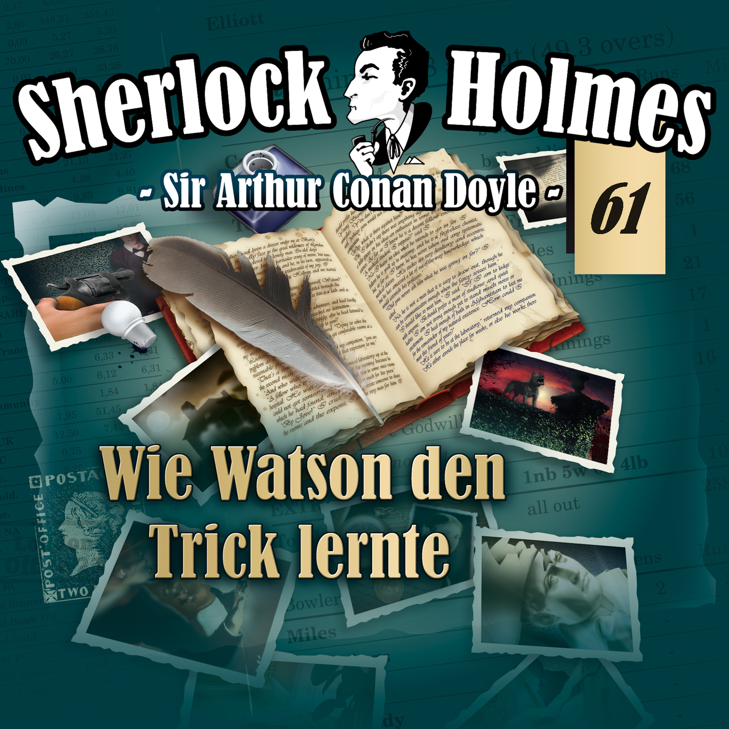 Обложка книги «Sherlock Holmes, Die Originale, Fall 61: Wie Watson den Trick lernte»