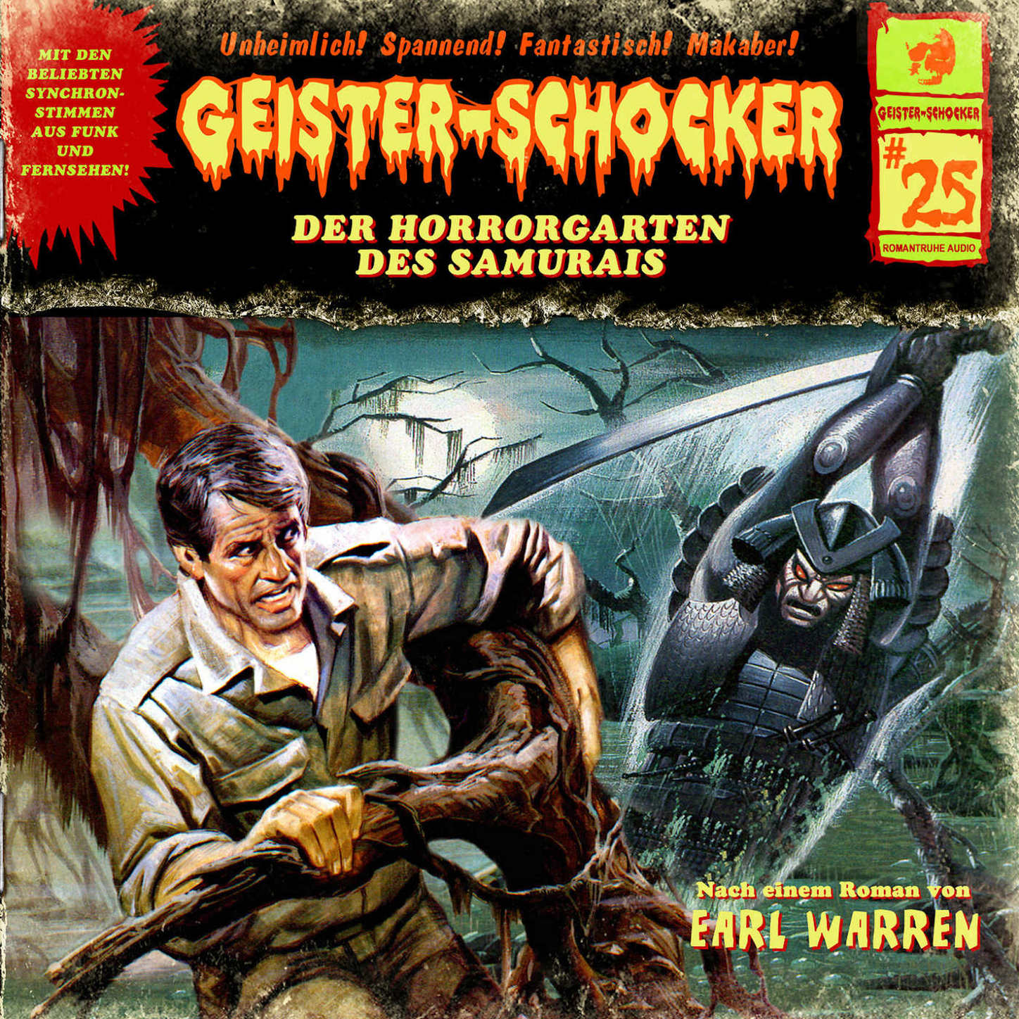 Обложка книги «Geister-Schocker, Folge 25: Der Horrorgarten des Samurais»