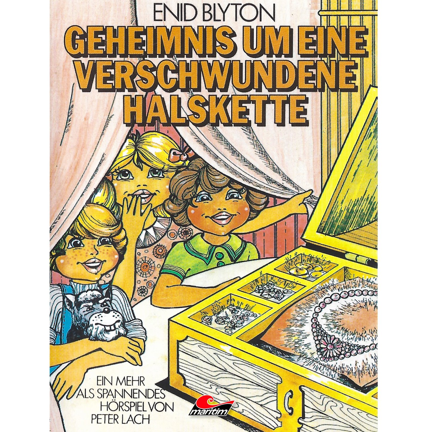 Обложка книги «Enid Blyton, Geheimnis um eine verschwundene Halskette»