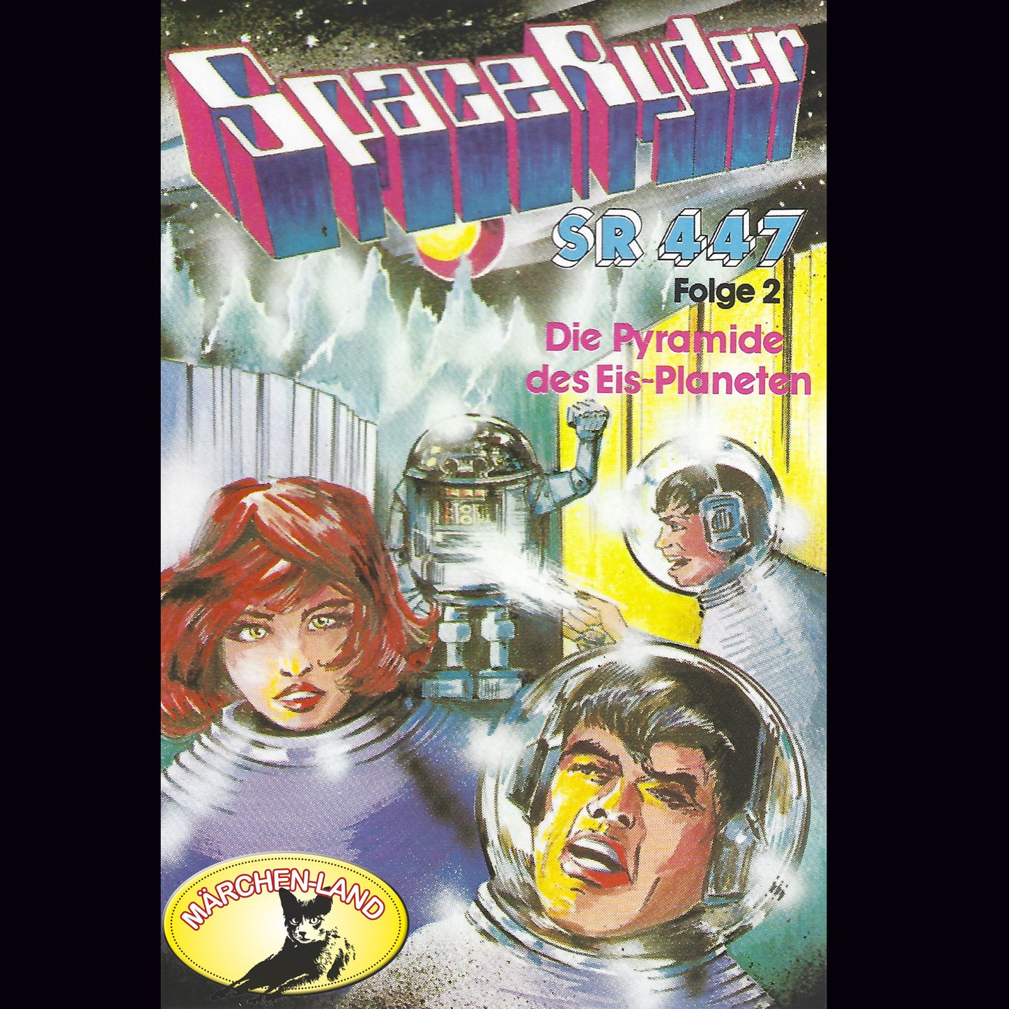 Обложка книги «Space Ryder SR-447, Folge 2: Die Pyramide des Eisplaneten»