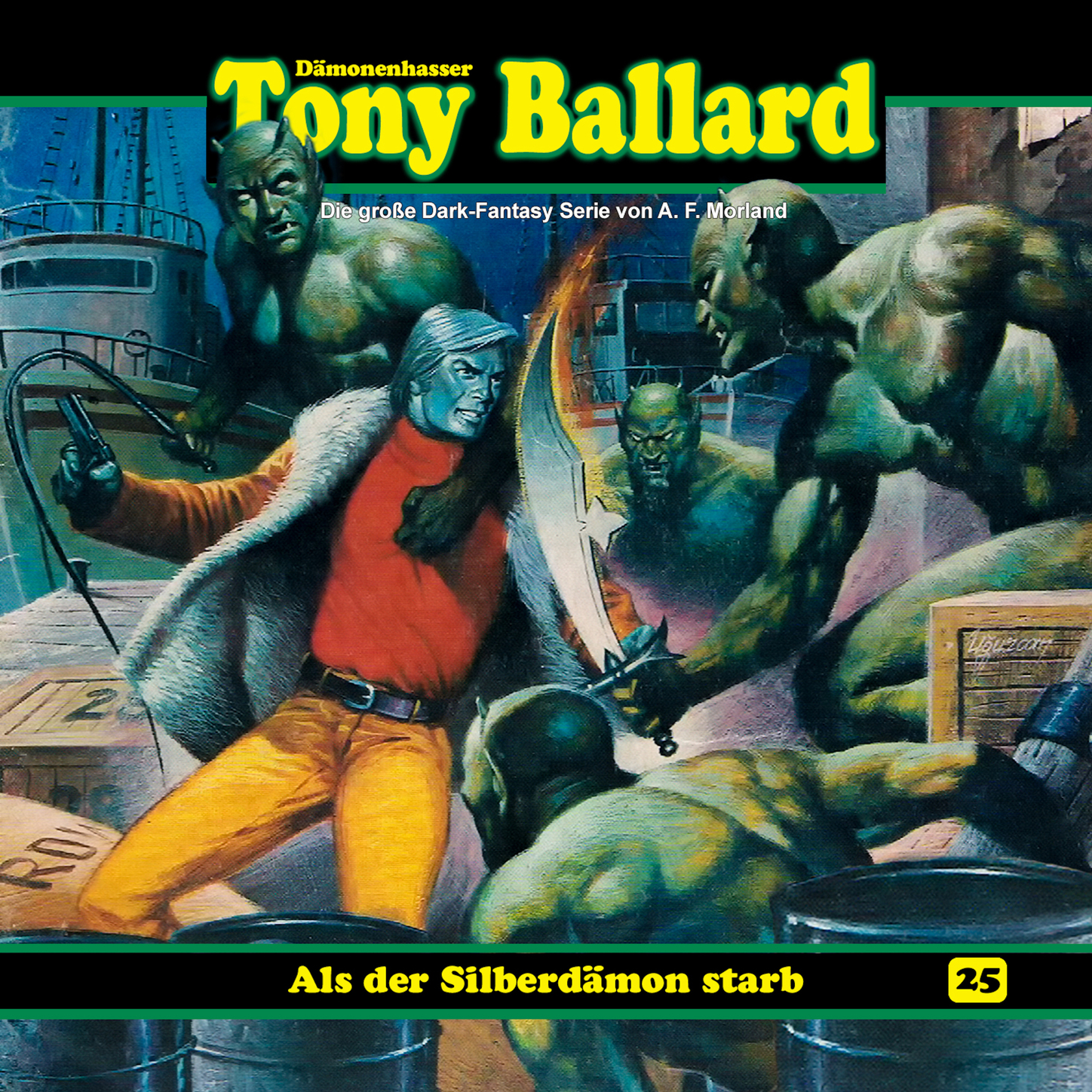 Обложка книги «Tony Ballard, Folge 25: Als der Silberdämon starb»