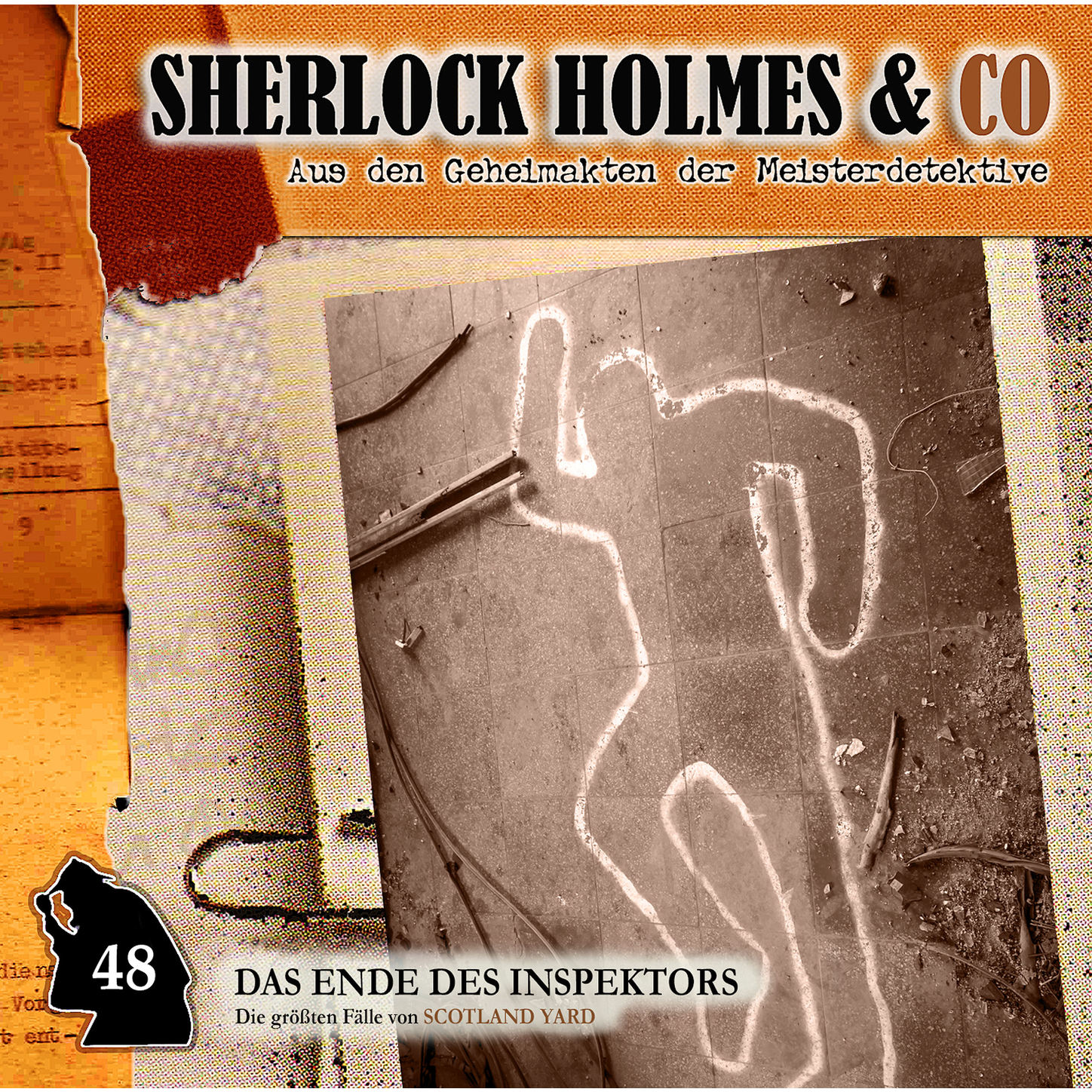 Обложка книги «Sherlock Holmes & Co, Folge 48: Das Ende des Inspektors»