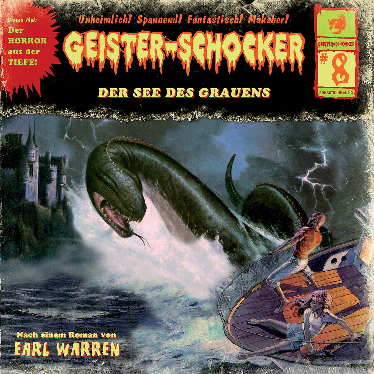 Обложка книги «Geister-Schocker, Folge 8: Der See des Grauens»