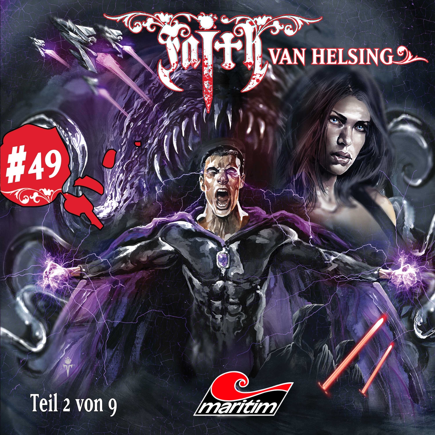 Обложка книги «Faith - The Van Helsing Chronicles, Folge 49: Das Erwachen der Finsternis»
