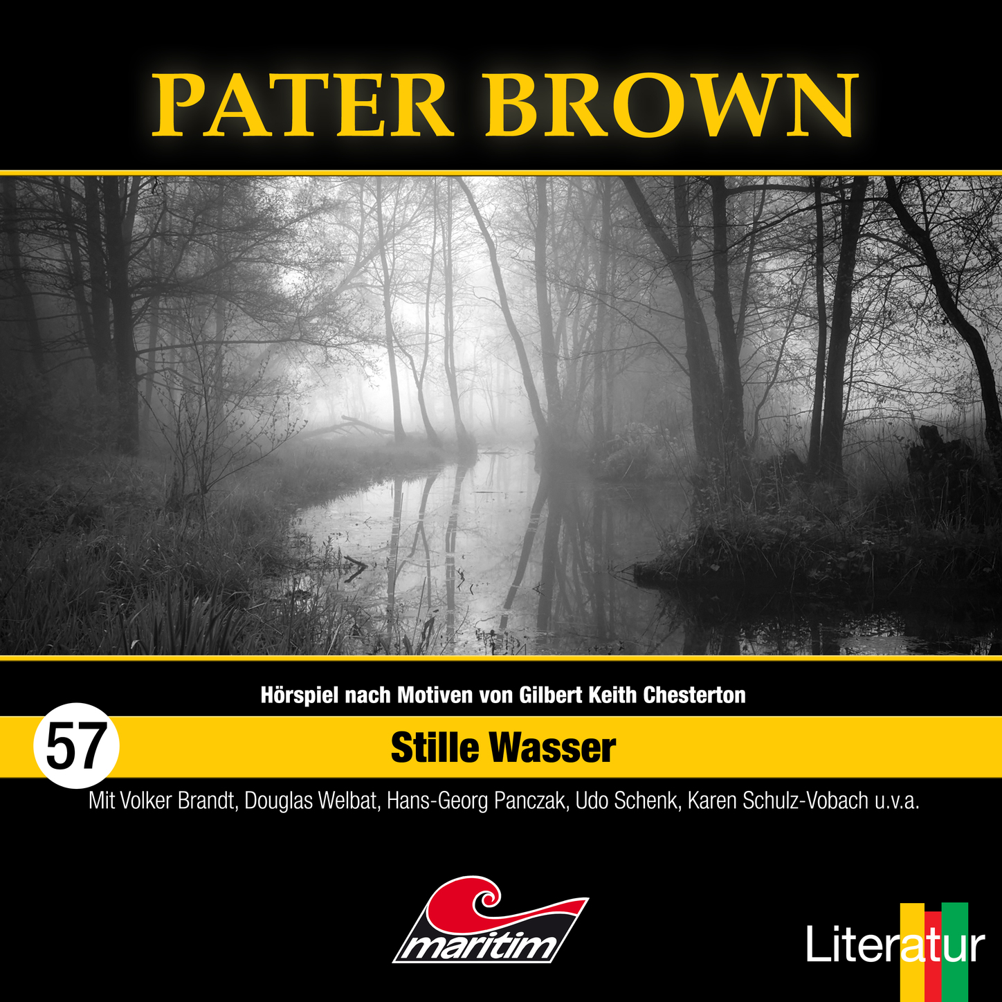Обложка книги «Pater Brown, Folge 57: Stille Wasser»