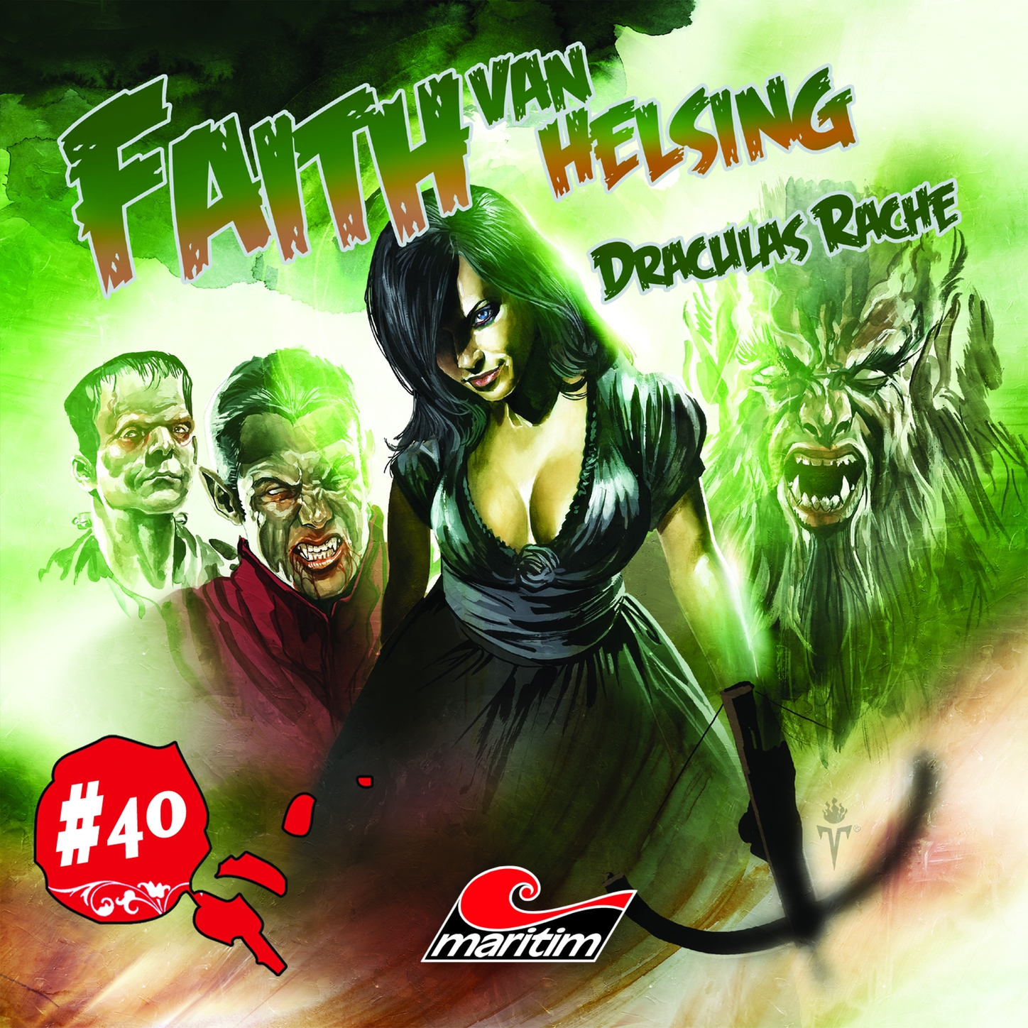 Обложка книги «Faith - The Van Helsing Chronicles, Folge 40: Draculas Rache»