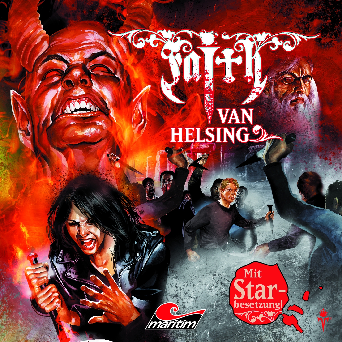 Обложка книги «Faith - The Van Helsing Chronicles, Folge 25: Excaliburs Erbe»