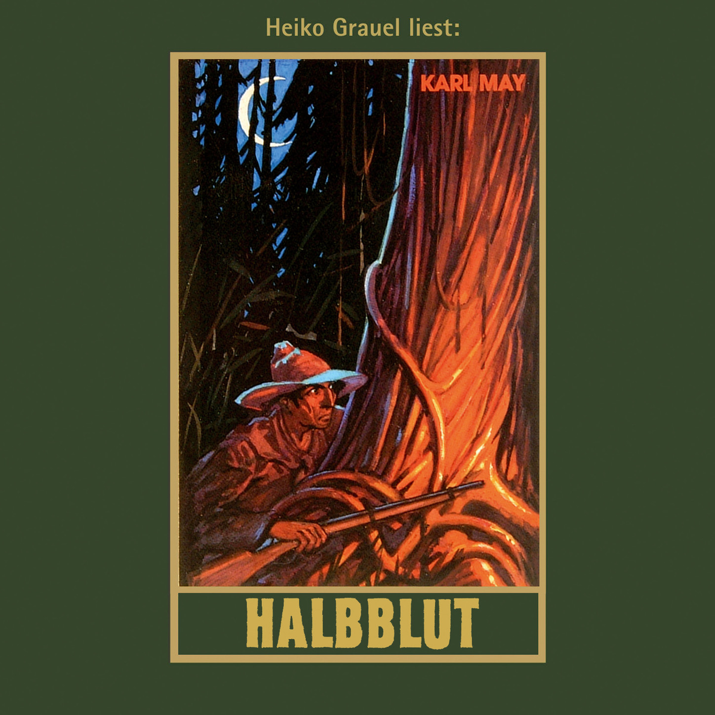Обложка книги «Halbblut - Karl Mays Gesammelte Werke, Band 38 (Ungekürzte Lesung)»