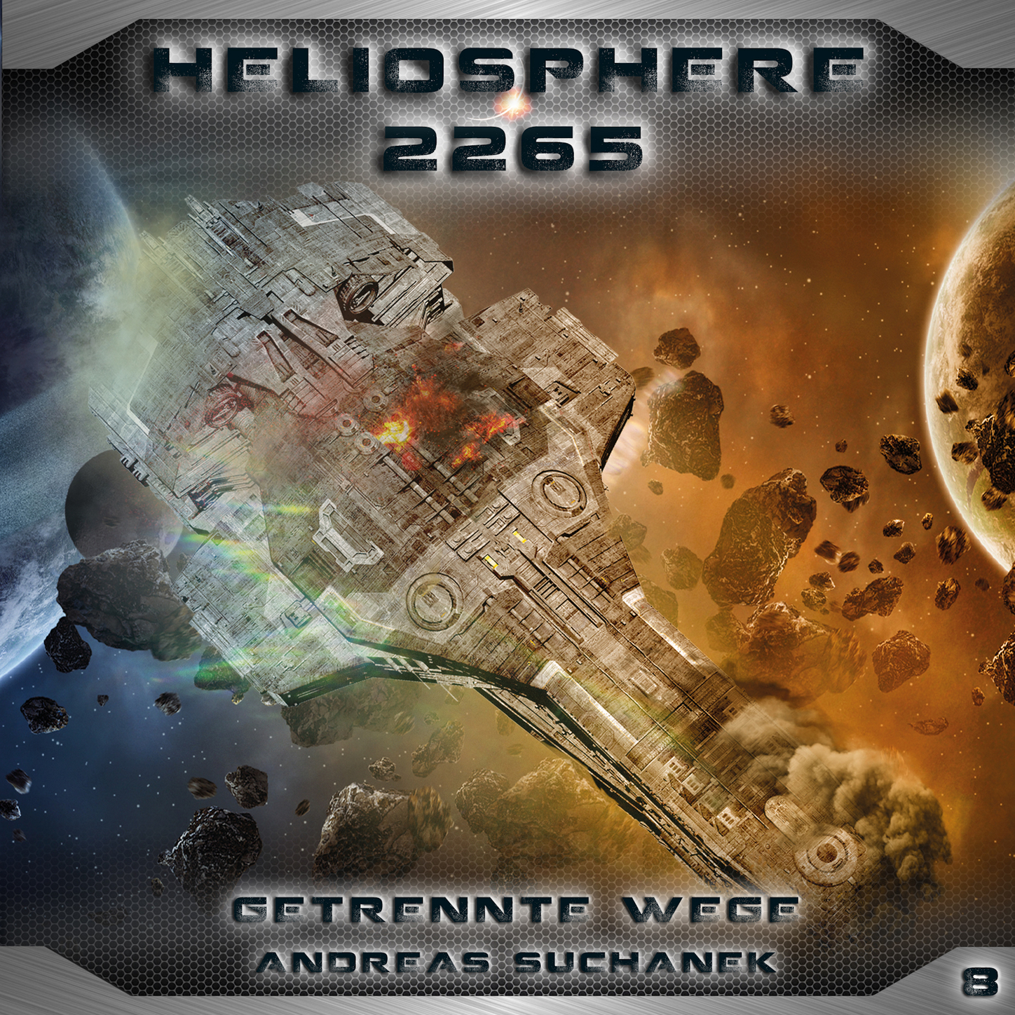 Обложка книги «Heliosphere 2265, Folge 8: Getrennte Wege»