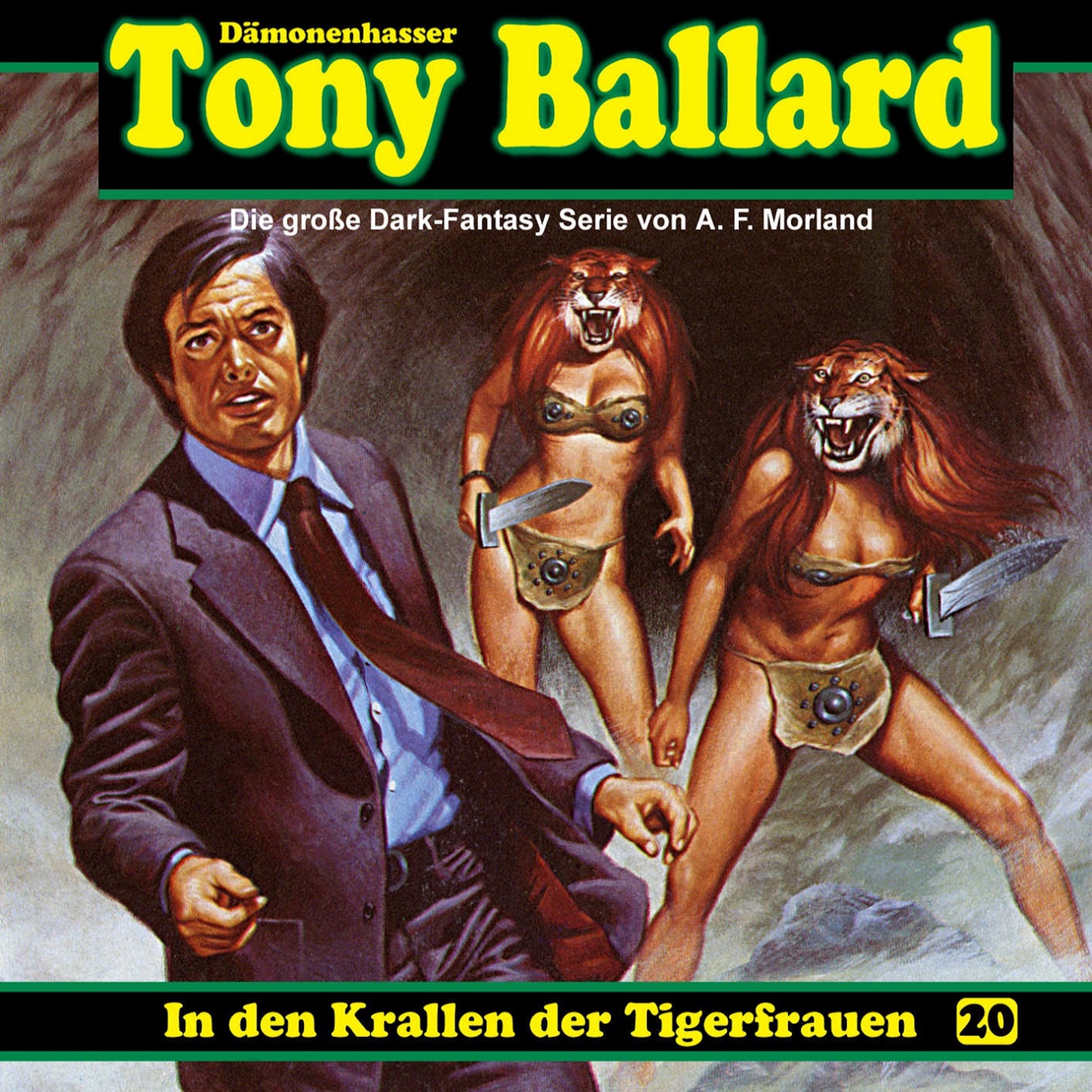 Обложка книги «Tony Ballard, Folge 20: In den Krallen der Tigerfrauen»