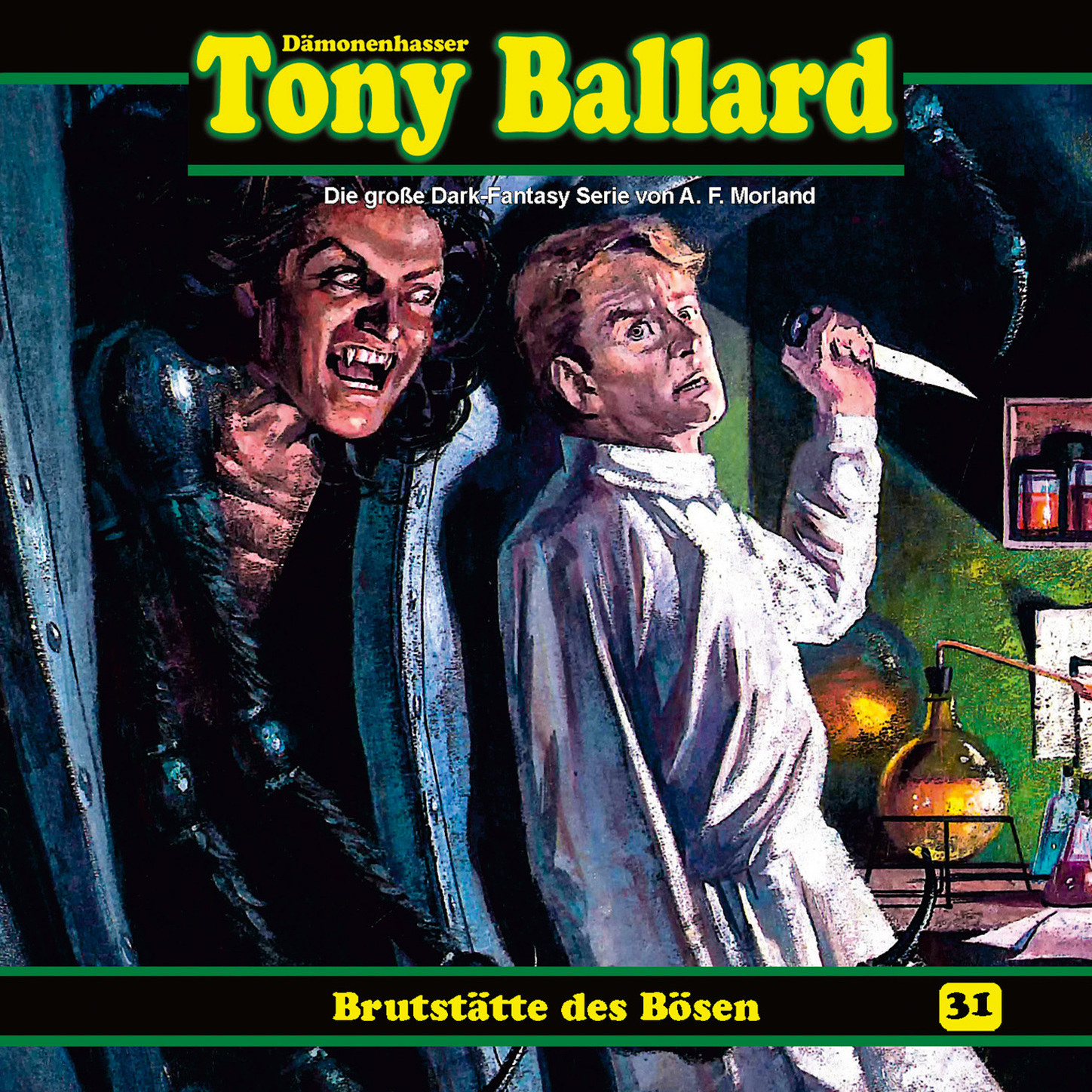 Обложка книги «Tony Ballard, Folge 31: Brutstätte des Bösen»