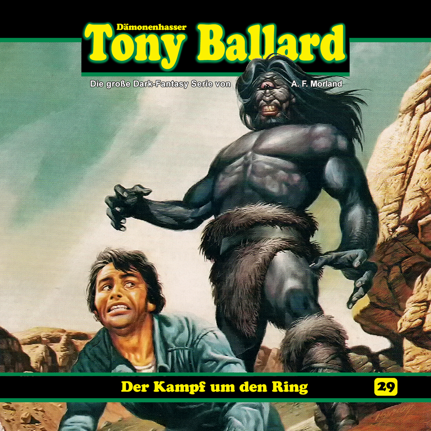 Обложка книги «Tony Ballard, Folge 29: Der Kampf um den Ring»
