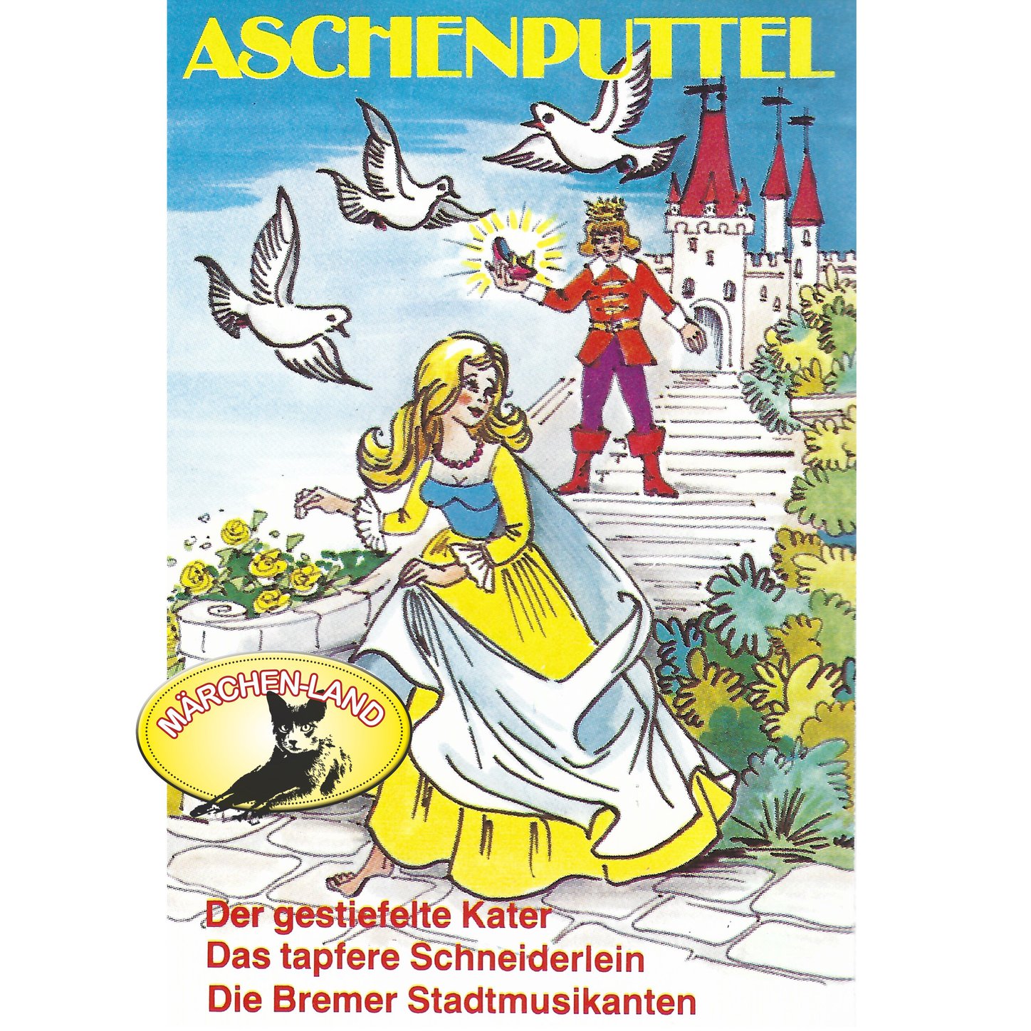 Обложка книги «Gebrüder Grimm, Aschenputtel und weitere Märchen»