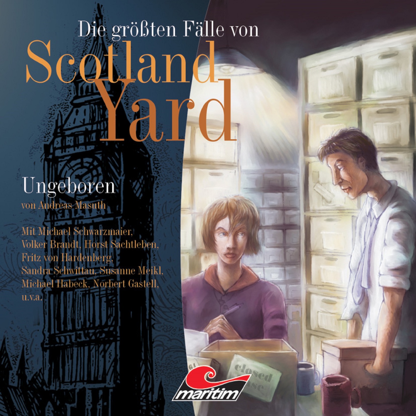 Обложка книги «Die größten Fälle von Scotland Yard, Folge 4: Ungeboren»