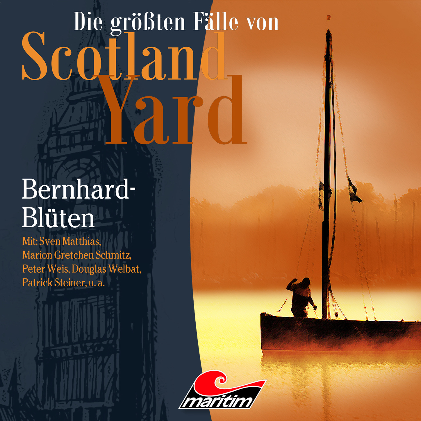 Обложка книги «Die größten Fälle von Scotland Yard, Folge 31: Bernhard-Blüten»