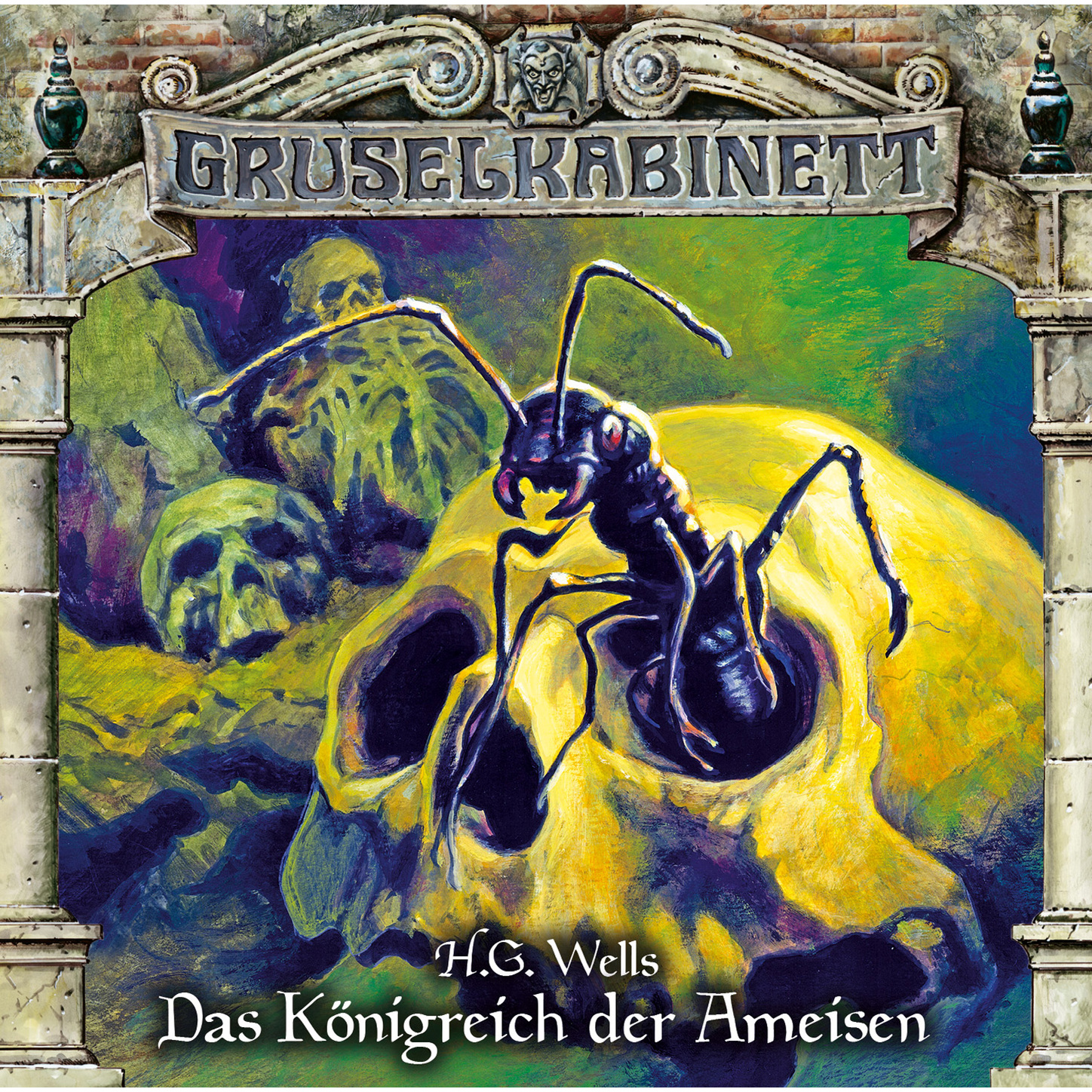 Обложка книги «Gruselkabinett, Folge 136: Das Königreich der Ameisen»