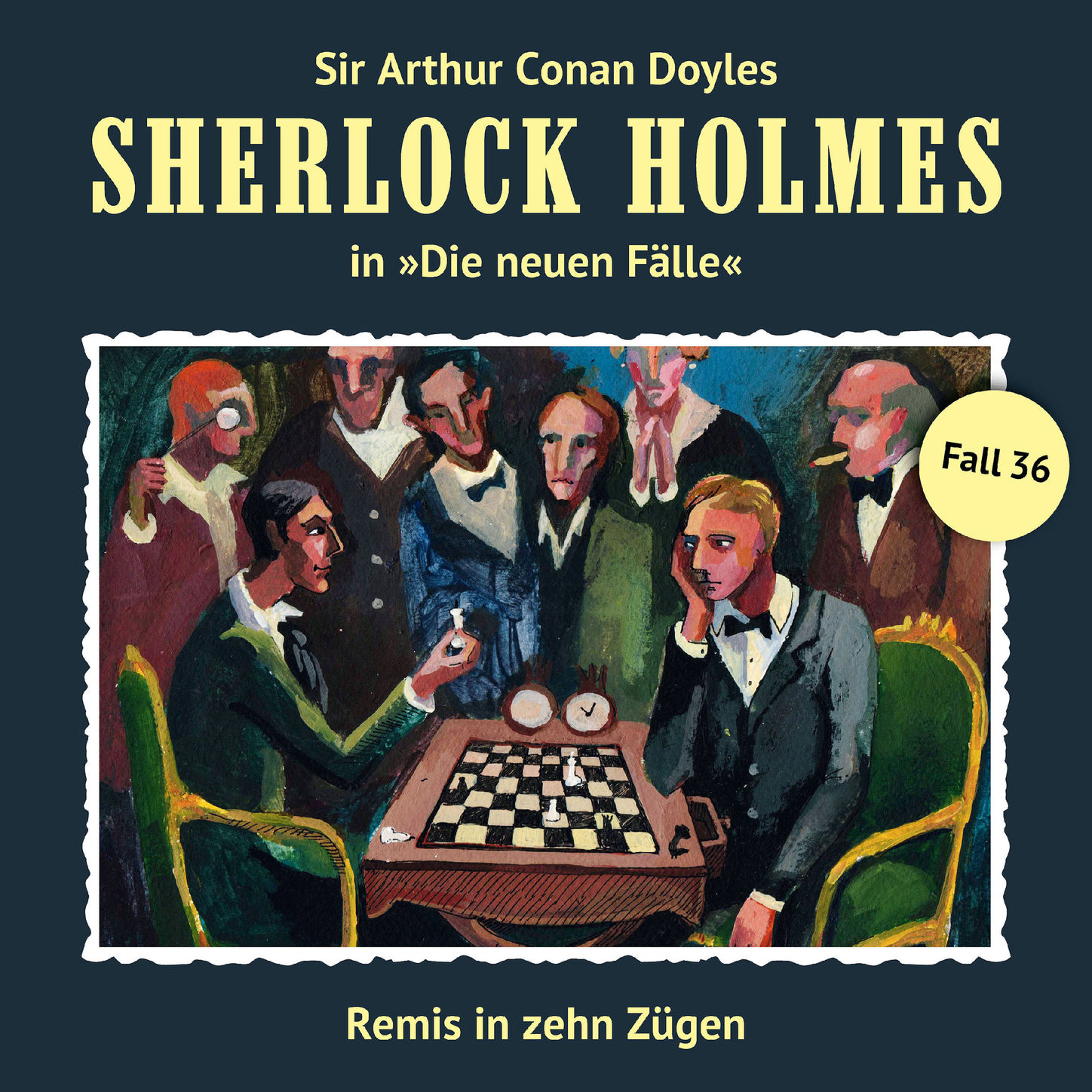 Обложка книги «Sherlock Holmes, Die neuen Fälle, Fall 36: Remis in zehn Zügen»