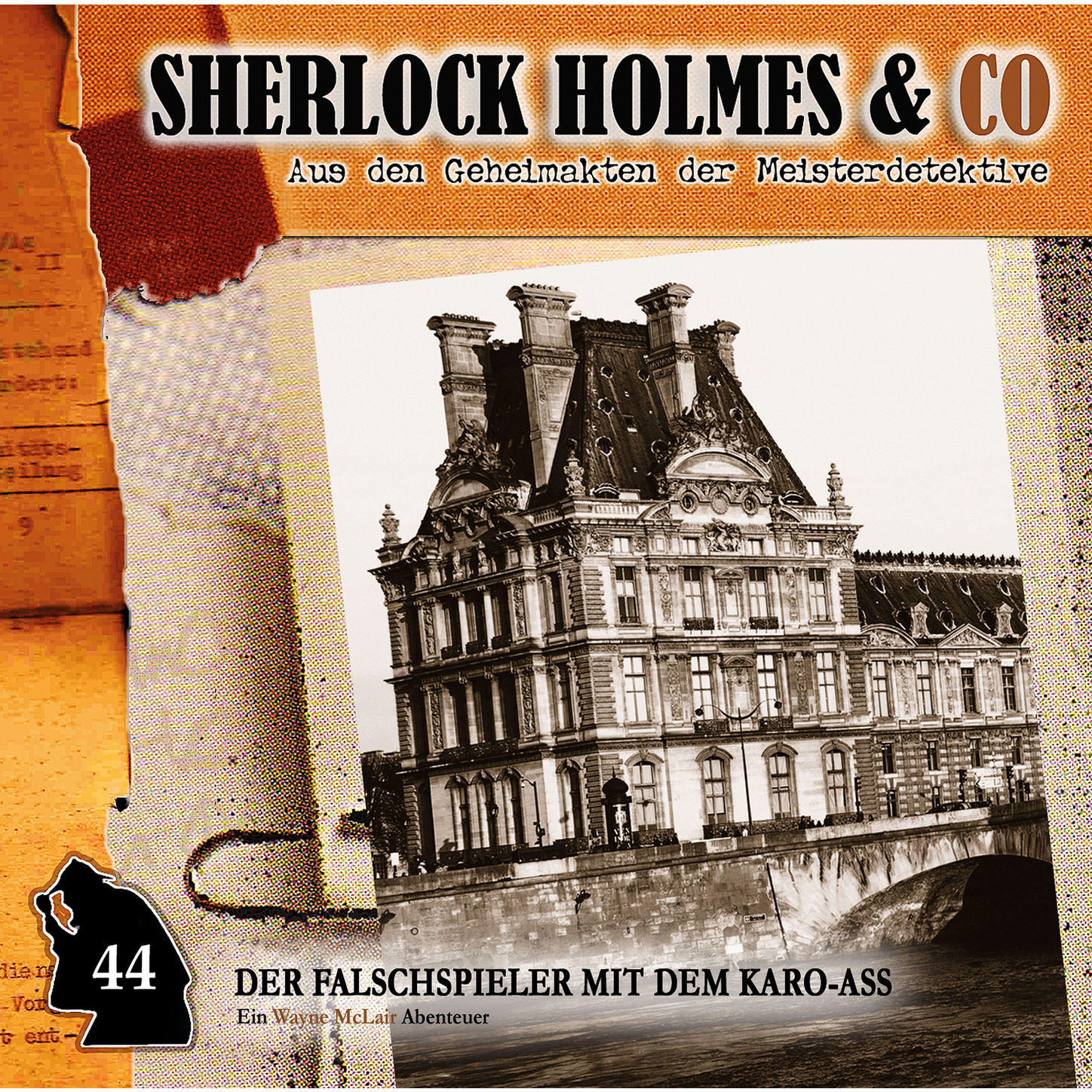 Обложка книги «Sherlock Holmes & Co, Folge 44: Der Falschspieler mit dem Karo-Ass»
