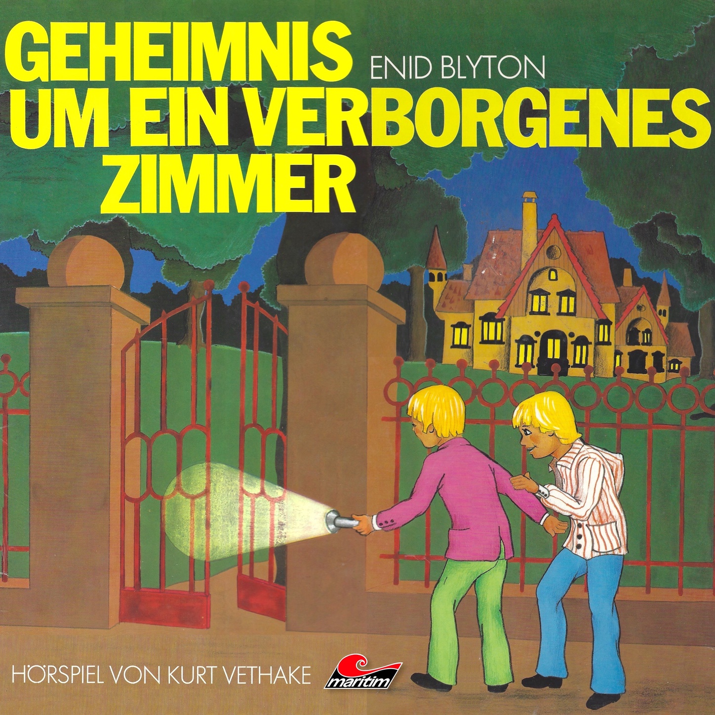 Обложка книги «Enid Blyton, Geheimnis um ein verborgenes Zimmer»
