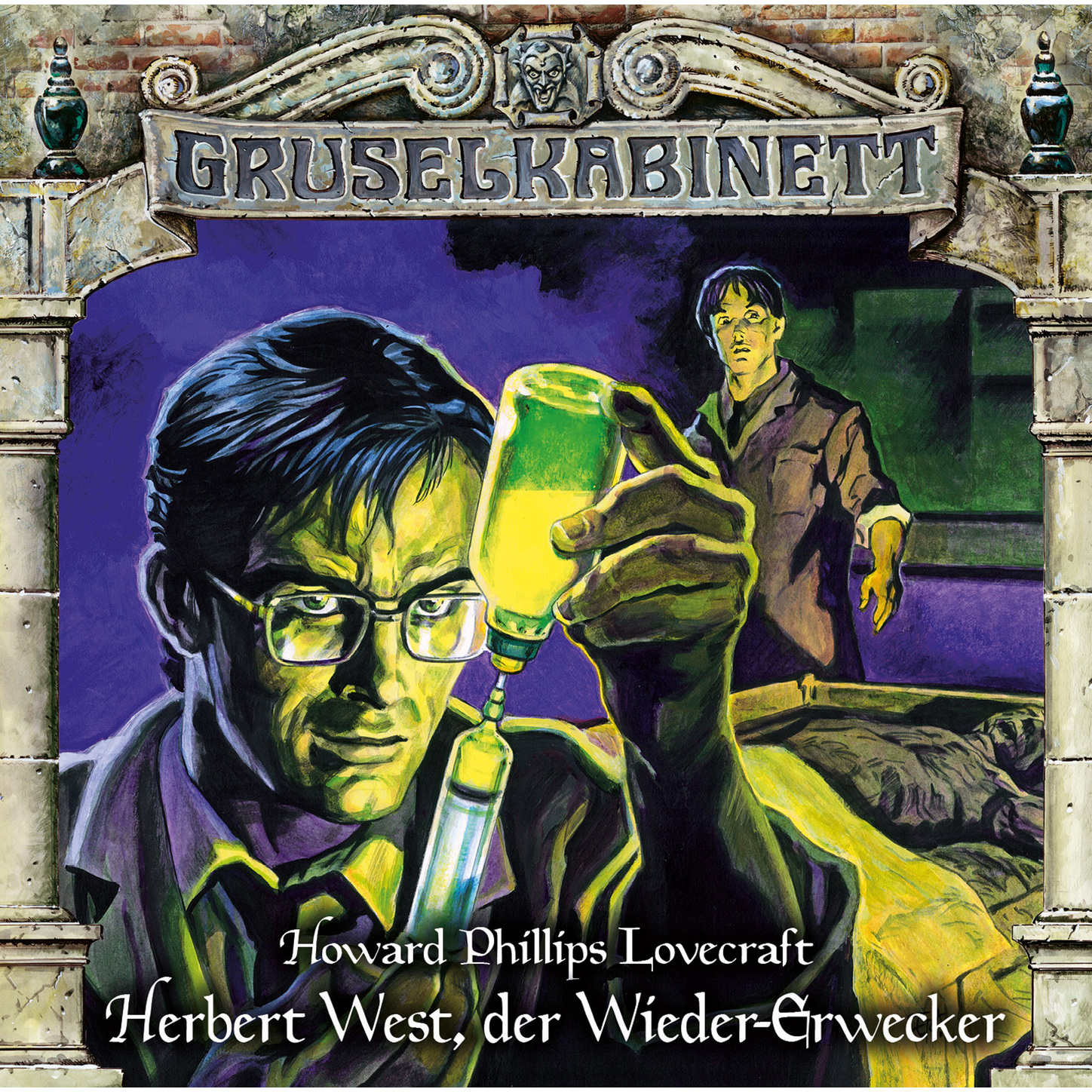 Обложка книги «Gruselkabinett, Folge 150: Herbert West, der Wieder-Erwecker»